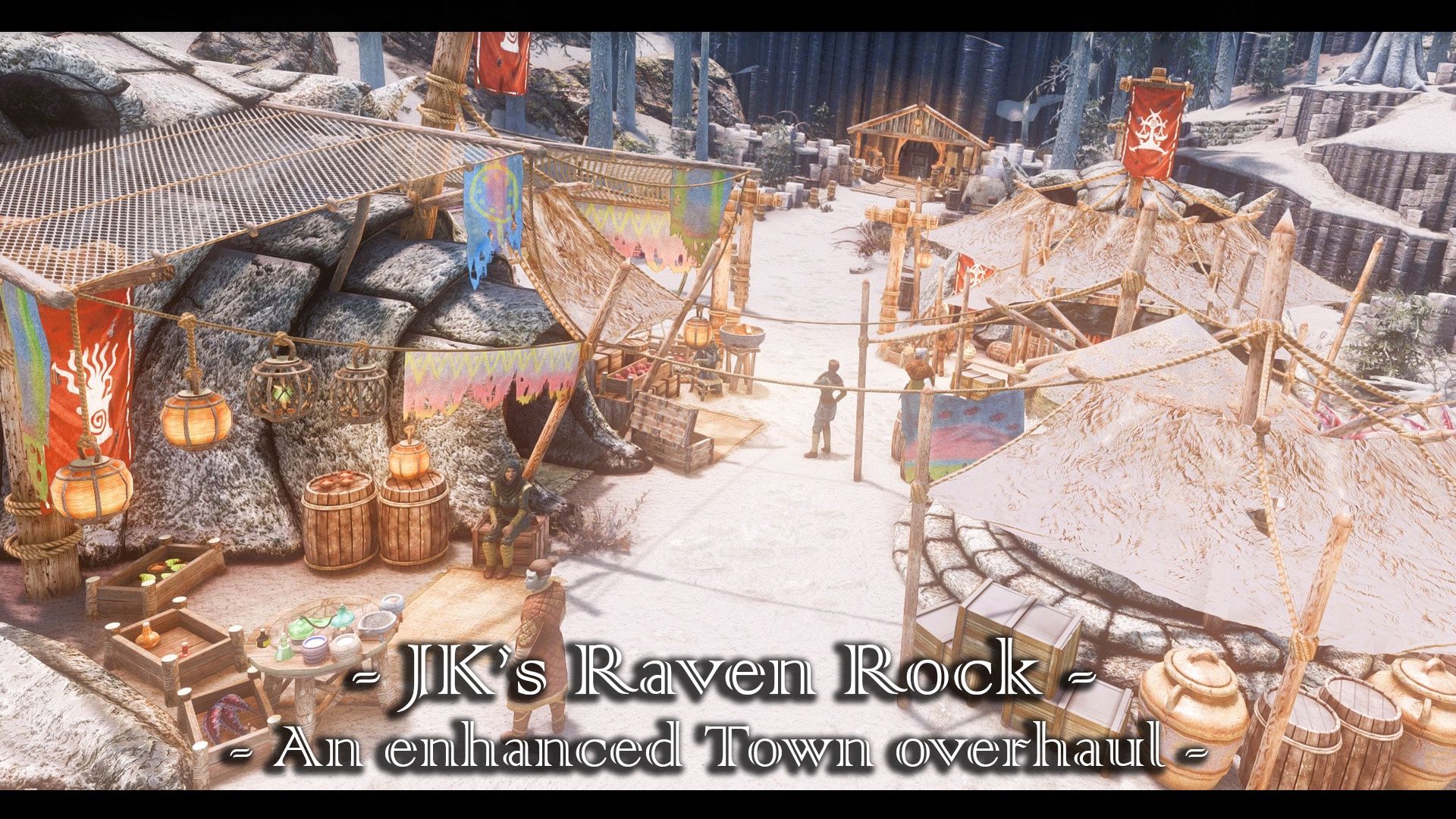 JK's Raven Rock mod for The Elder Scrolls V: Skyrim Special Edition