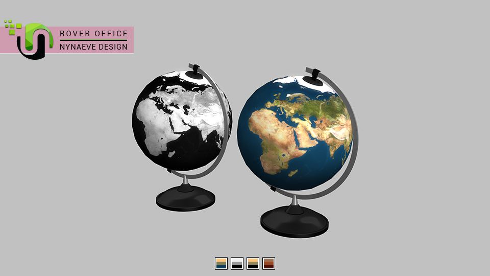 Rover Office Decor mod for The Sims 4 