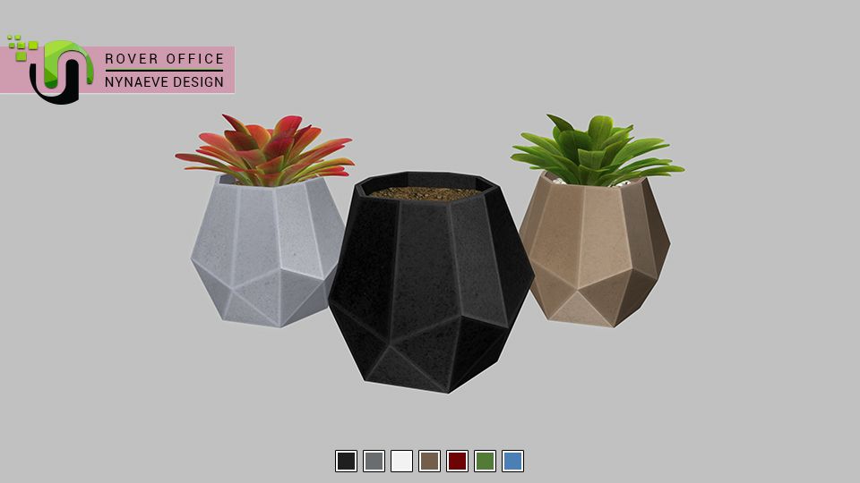 Rover Office Decor mod for The Sims 4 