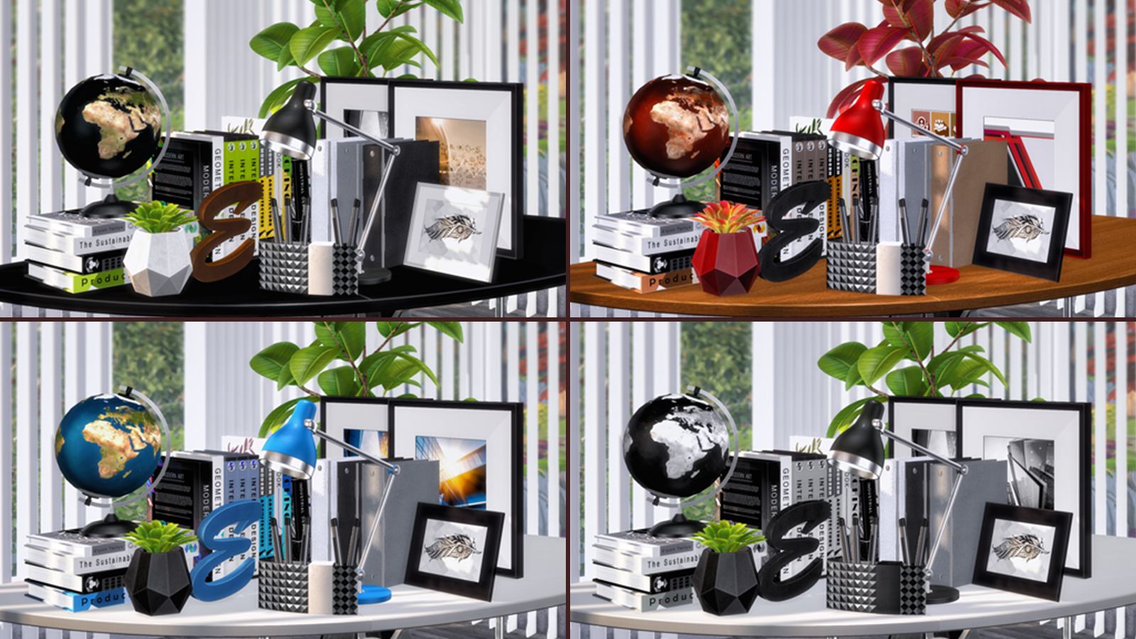 Rover Office Decor mod for The Sims 4 