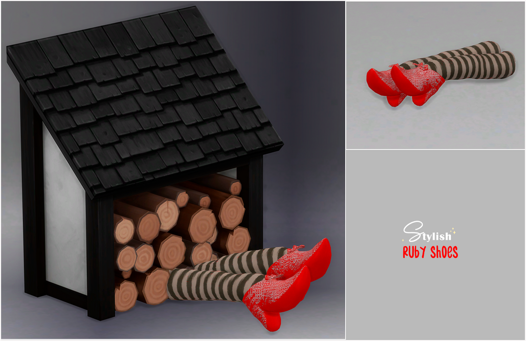 Ruby Slippers Oz mod for The Sims 4 