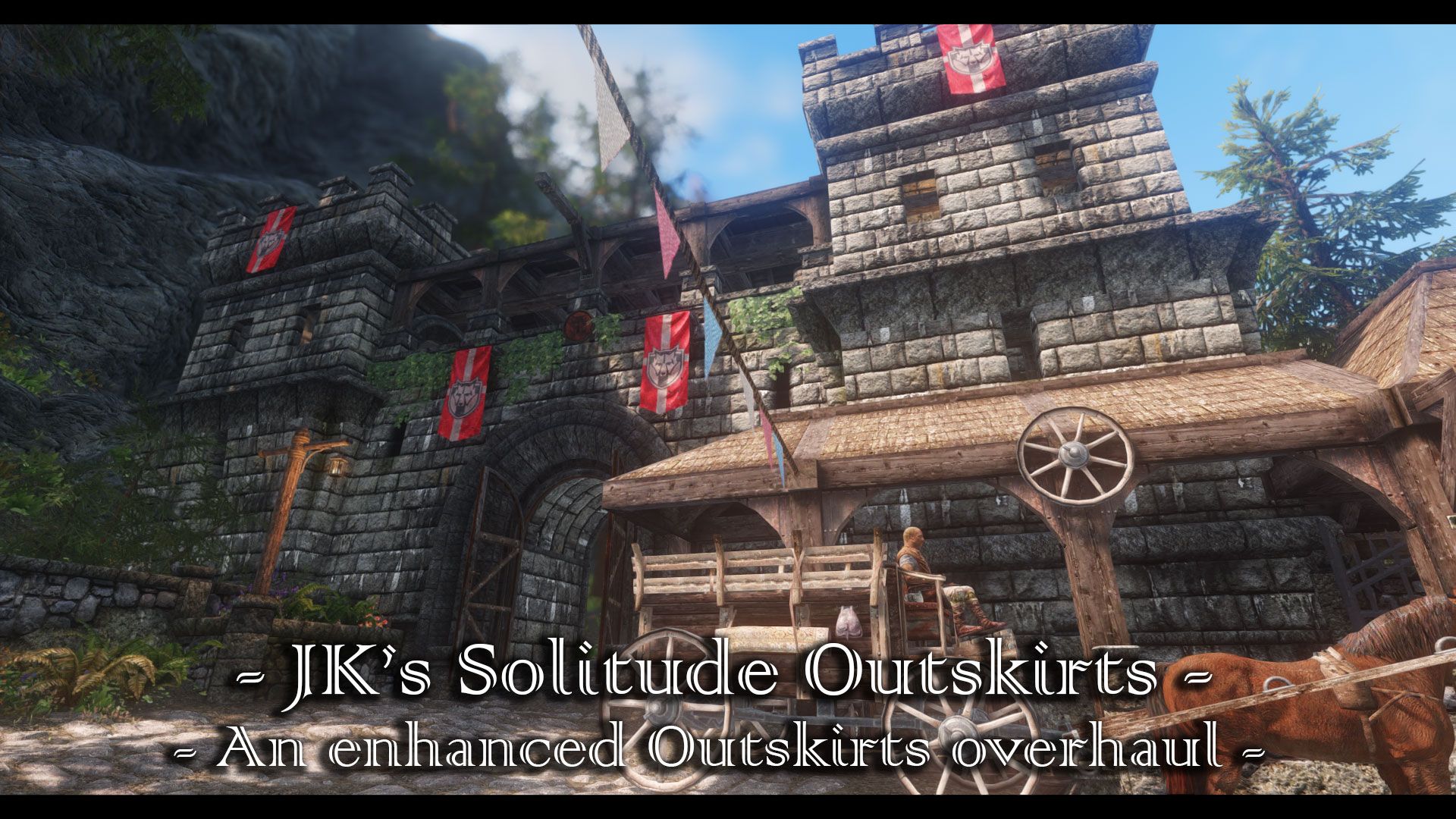 JK's Solitude Outskirts mod for The Elder Scrolls V: Skyrim Special Edition