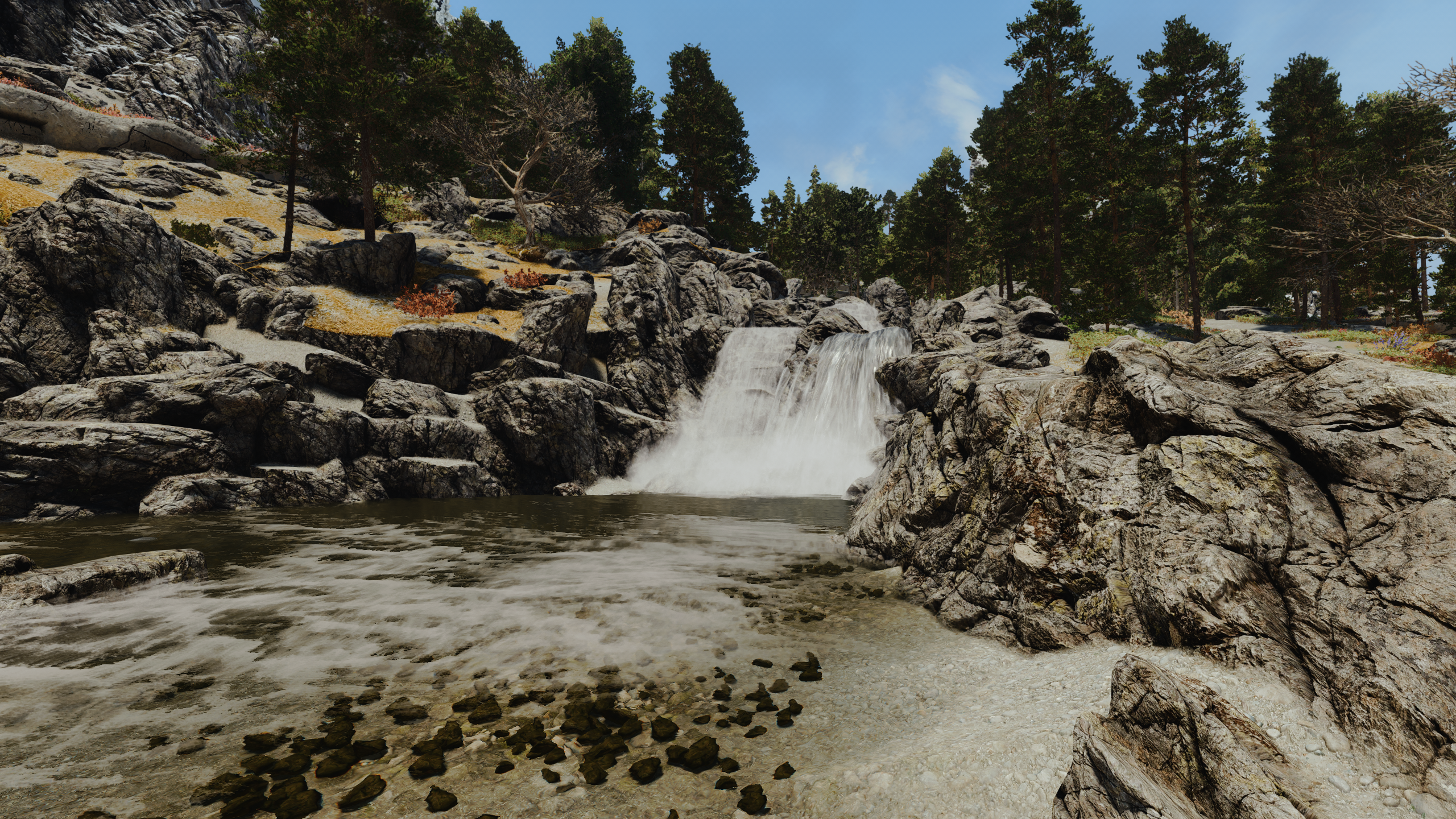 Medieval Mountains - Complex Material - PBR mod for The Elder Scrolls V: Skyrim Special Edition