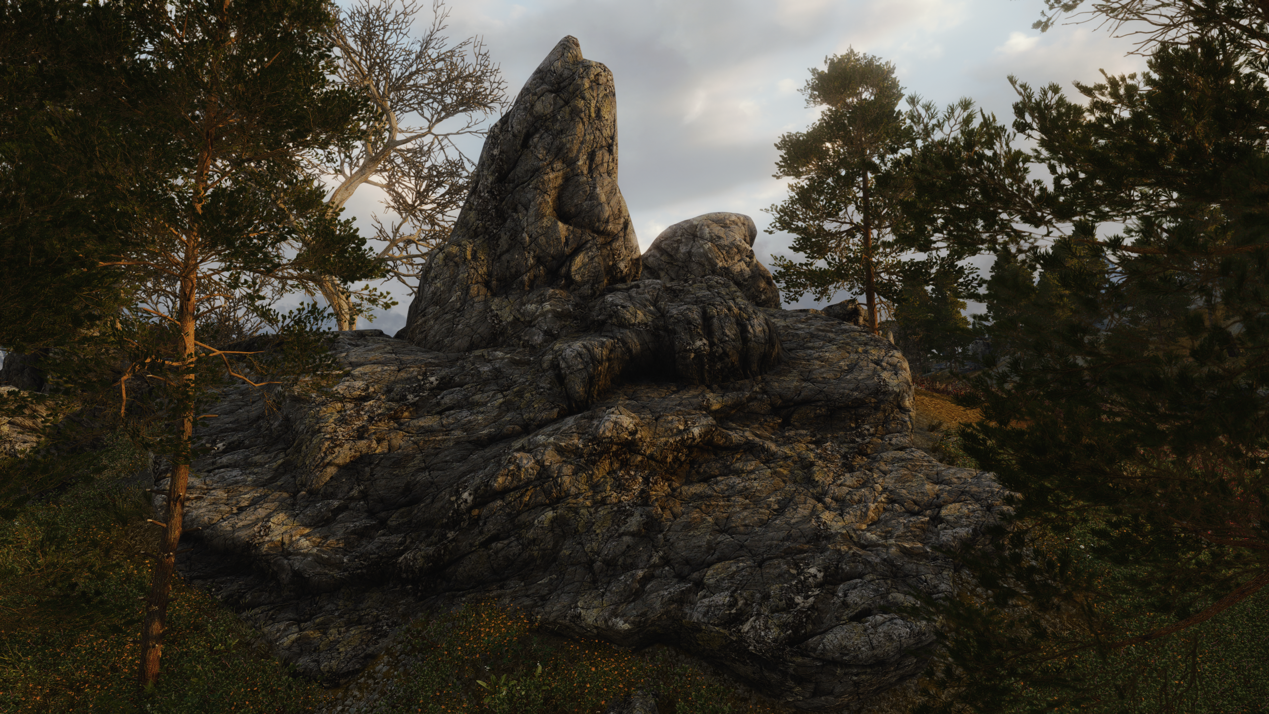 Medieval Mountains - Complex Material - PBR mod for The Elder Scrolls V: Skyrim Special Edition