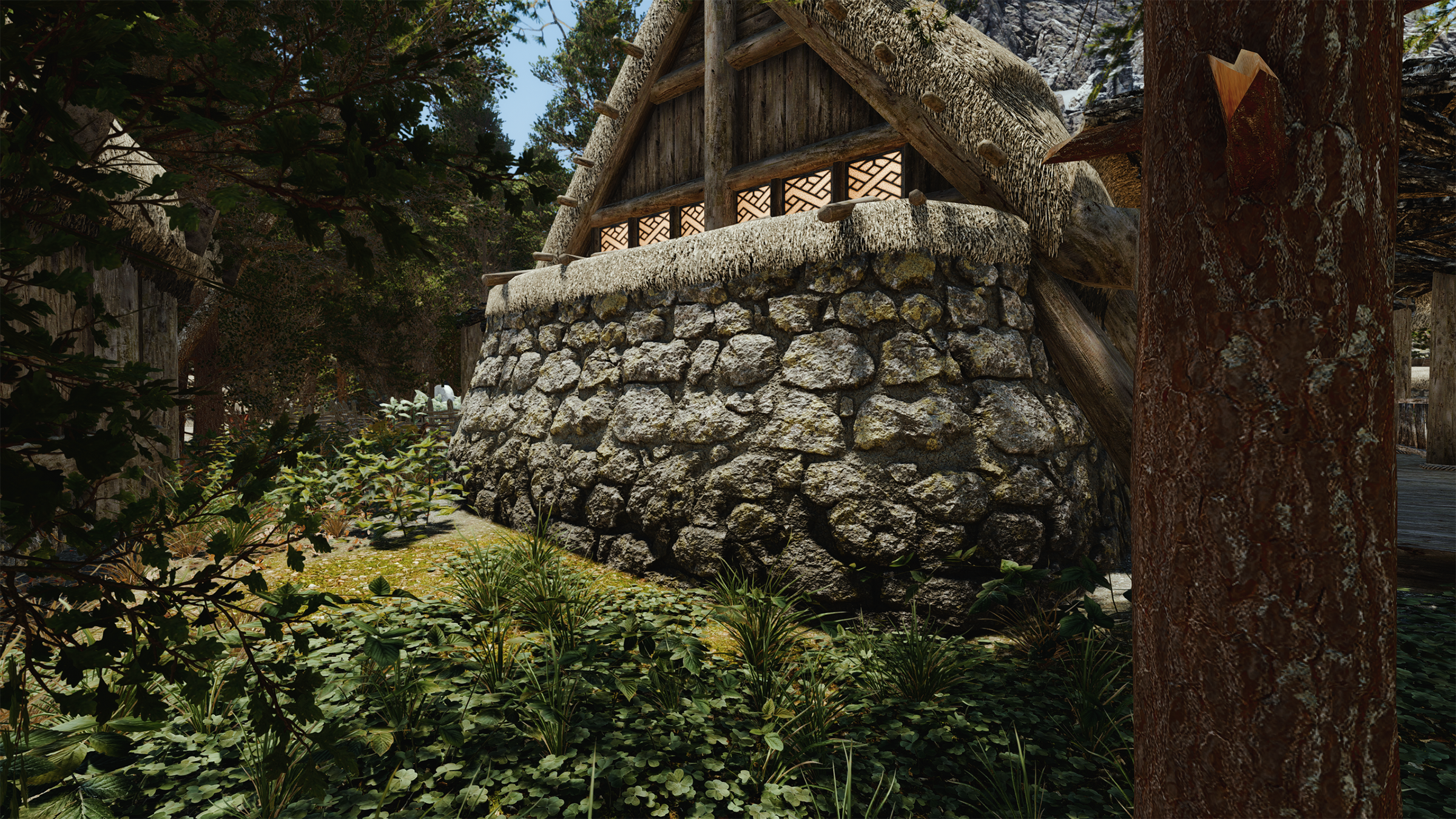 Medieval Farmhouses II mod for The Elder Scrolls V: Skyrim Special Edition