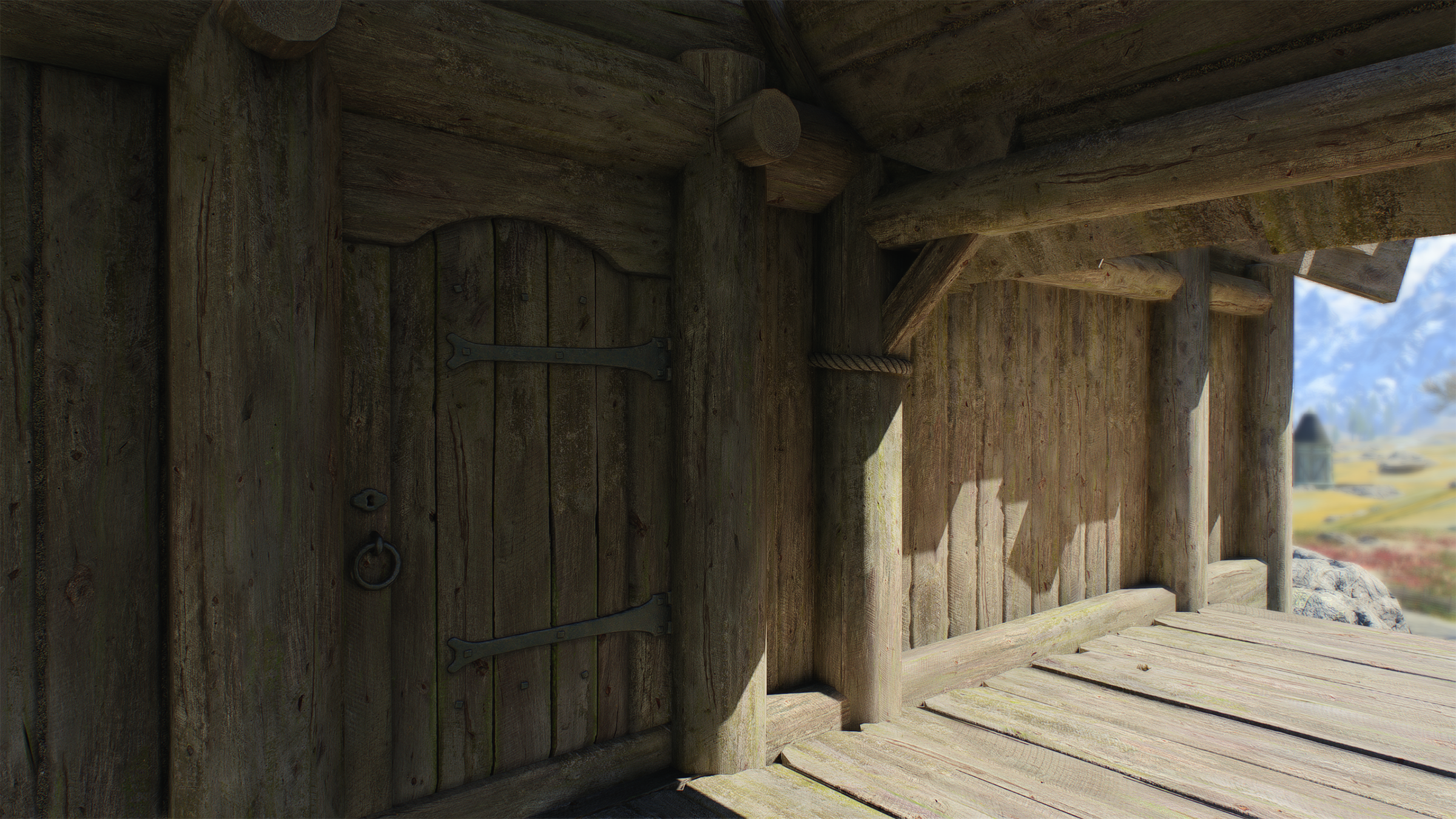 Medieval Farmhouses II mod for The Elder Scrolls V: Skyrim Special Edition