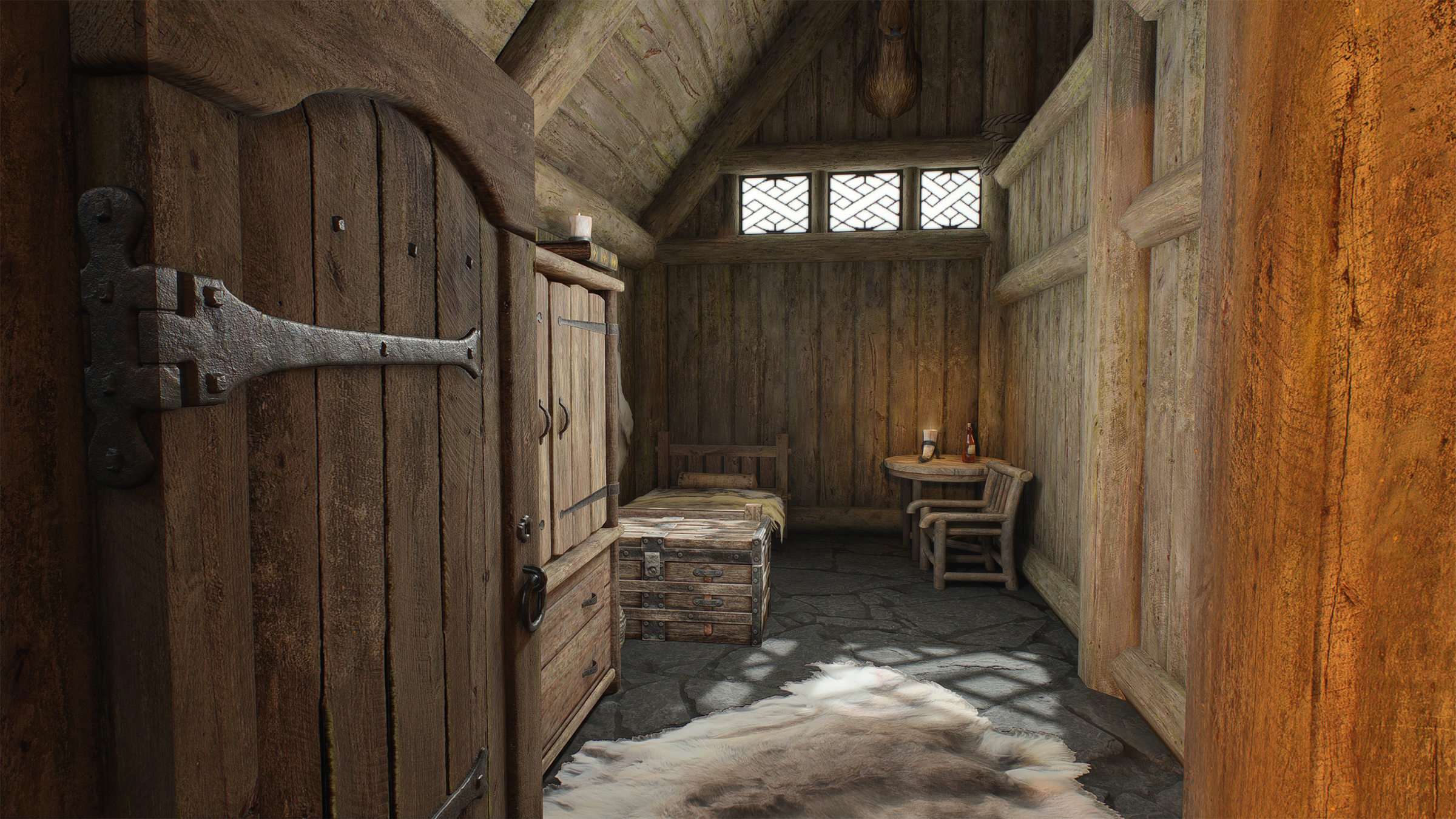 Medieval Farmhouses II mod for The Elder Scrolls V: Skyrim Special Edition
