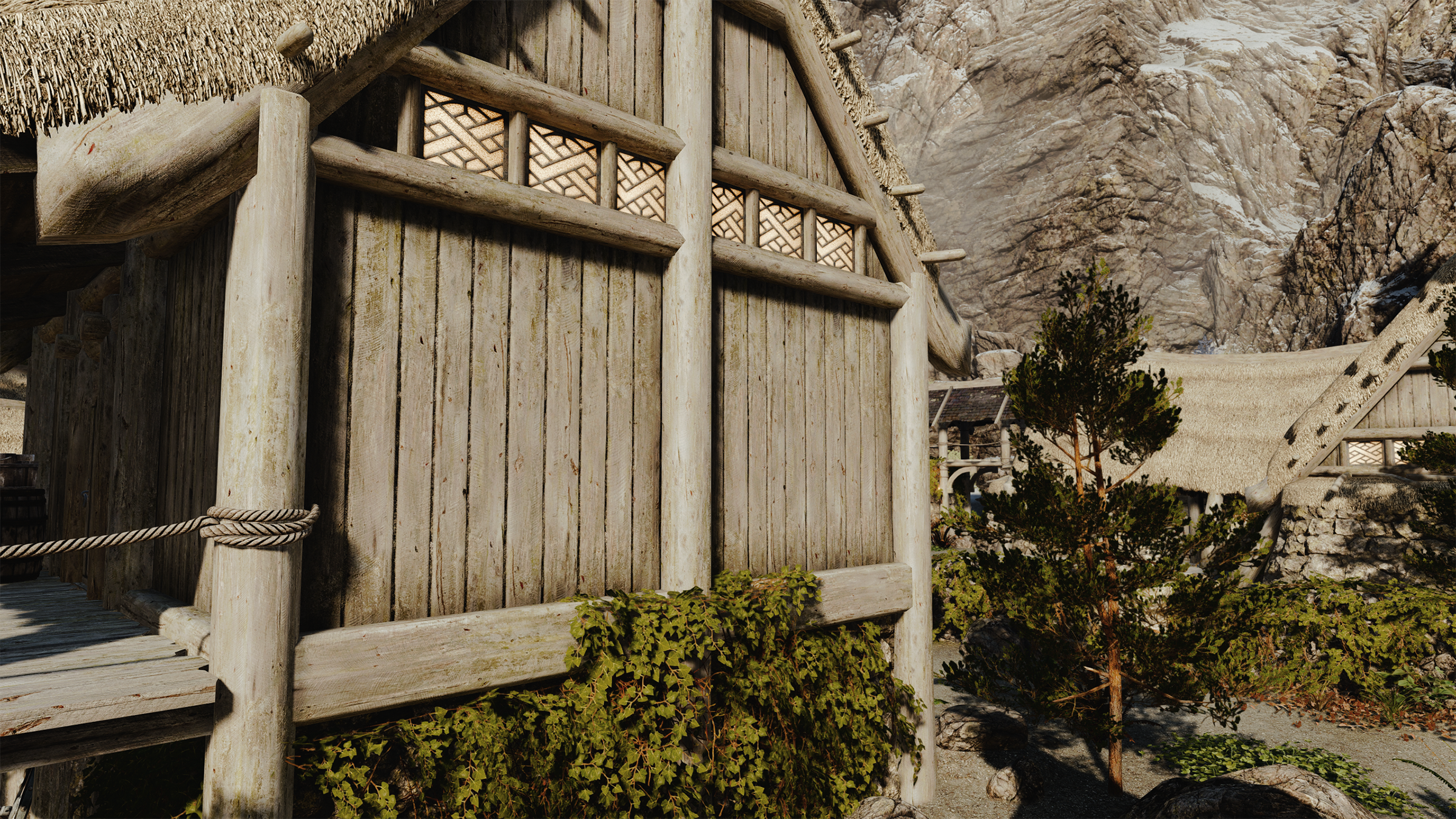 Medieval Farmhouses II mod for The Elder Scrolls V: Skyrim Special Edition