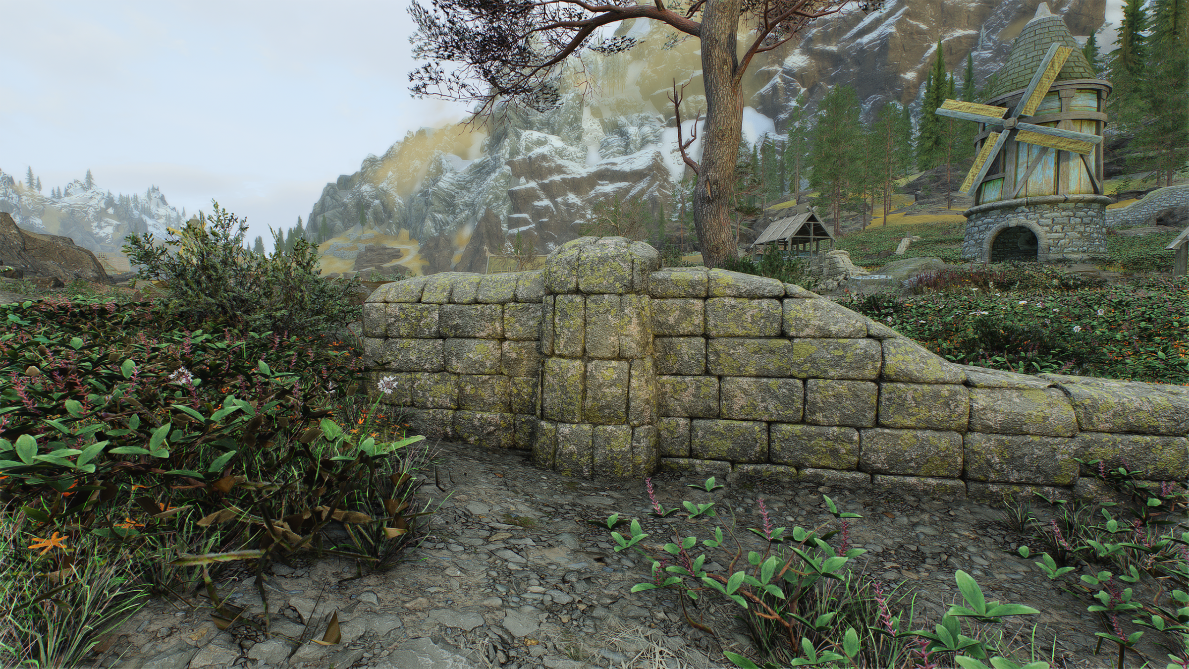 Medieval Farmhouses II mod for The Elder Scrolls V: Skyrim Special Edition
