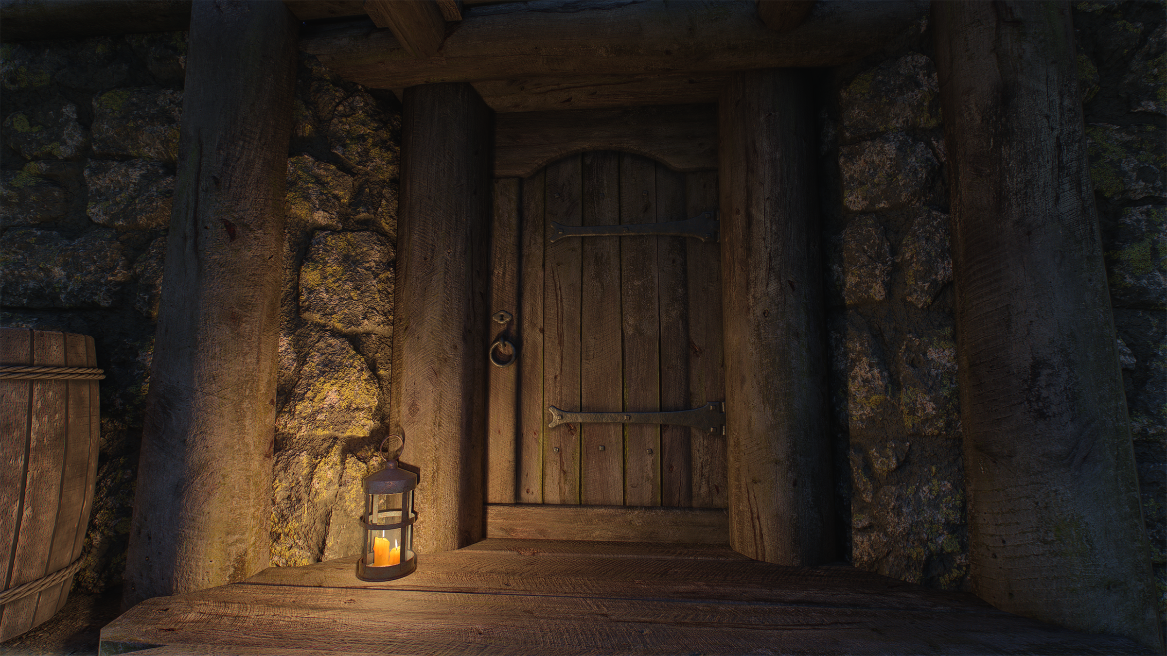 Medieval Farmhouses II mod for The Elder Scrolls V: Skyrim Special Edition