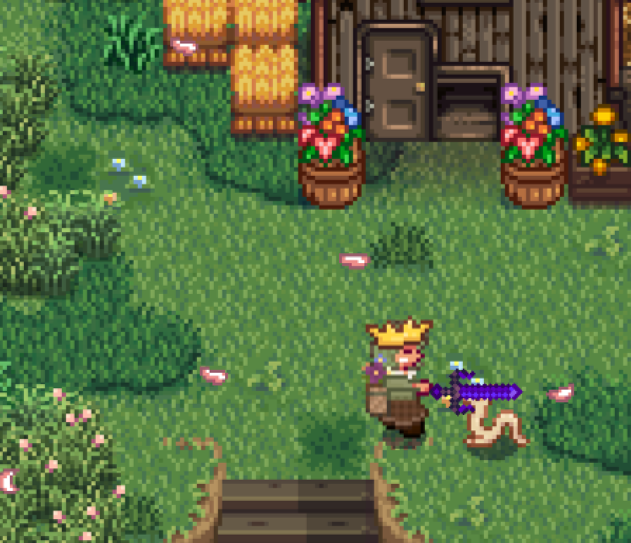 Prince Lindworm (Monster and Farm Animal) mod for Stardew Valley