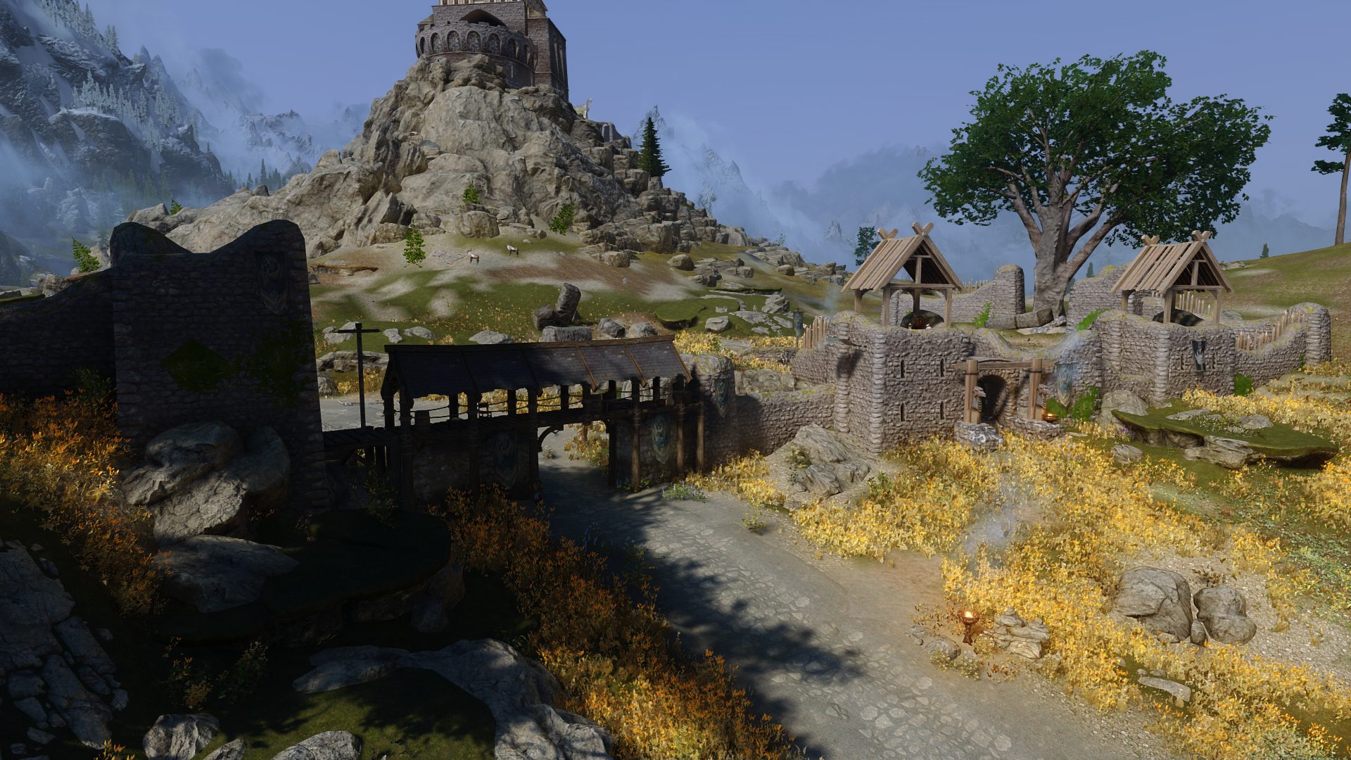 Imperial Towers Overhaul Patch Collection mod for The Elder Scrolls V: Skyrim Special Edition