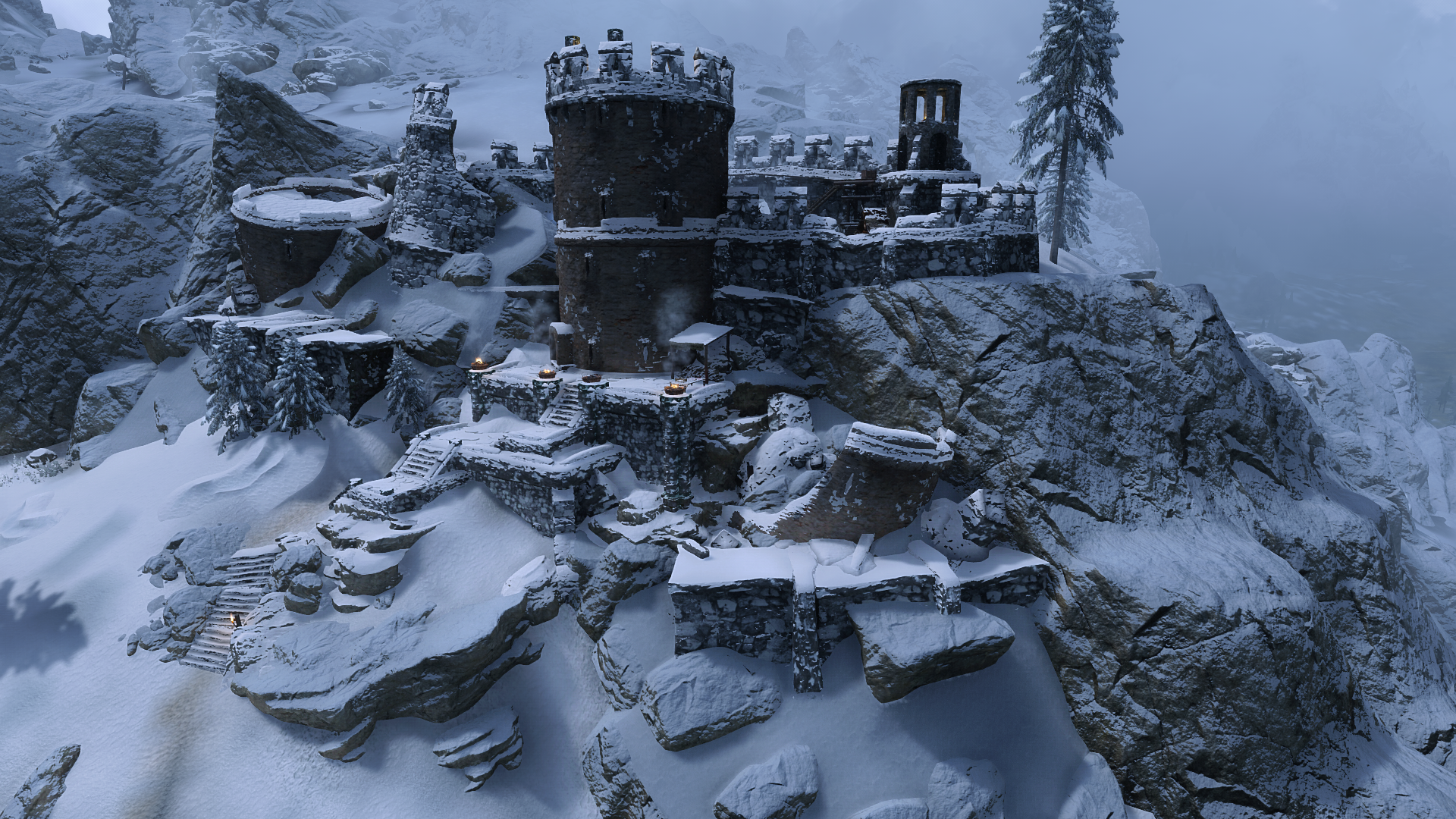 Imperial Towers Overhaul Patch Collection mod for The Elder Scrolls V: Skyrim Special Edition