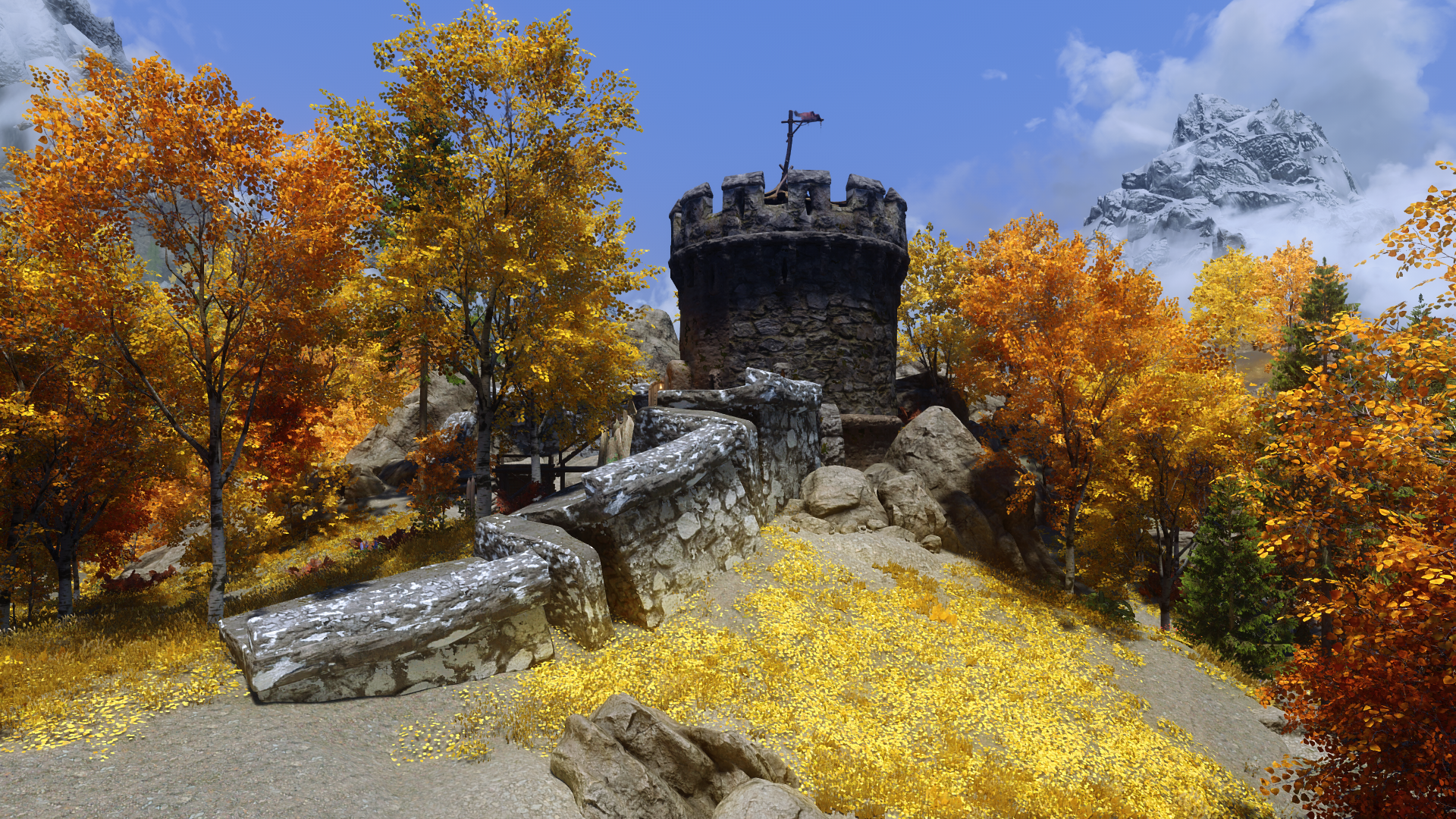 Imperial Towers Overhaul Patch Collection mod for The Elder Scrolls V: Skyrim Special Edition