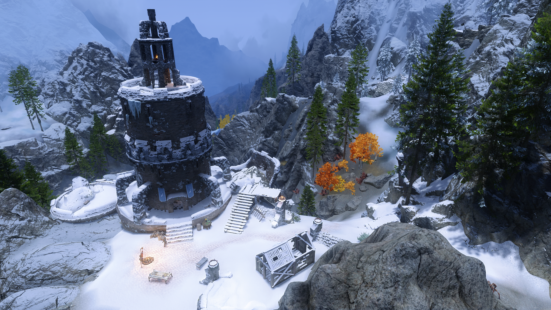 Imperial Towers Overhaul Patch Collection mod for The Elder Scrolls V: Skyrim Special Edition