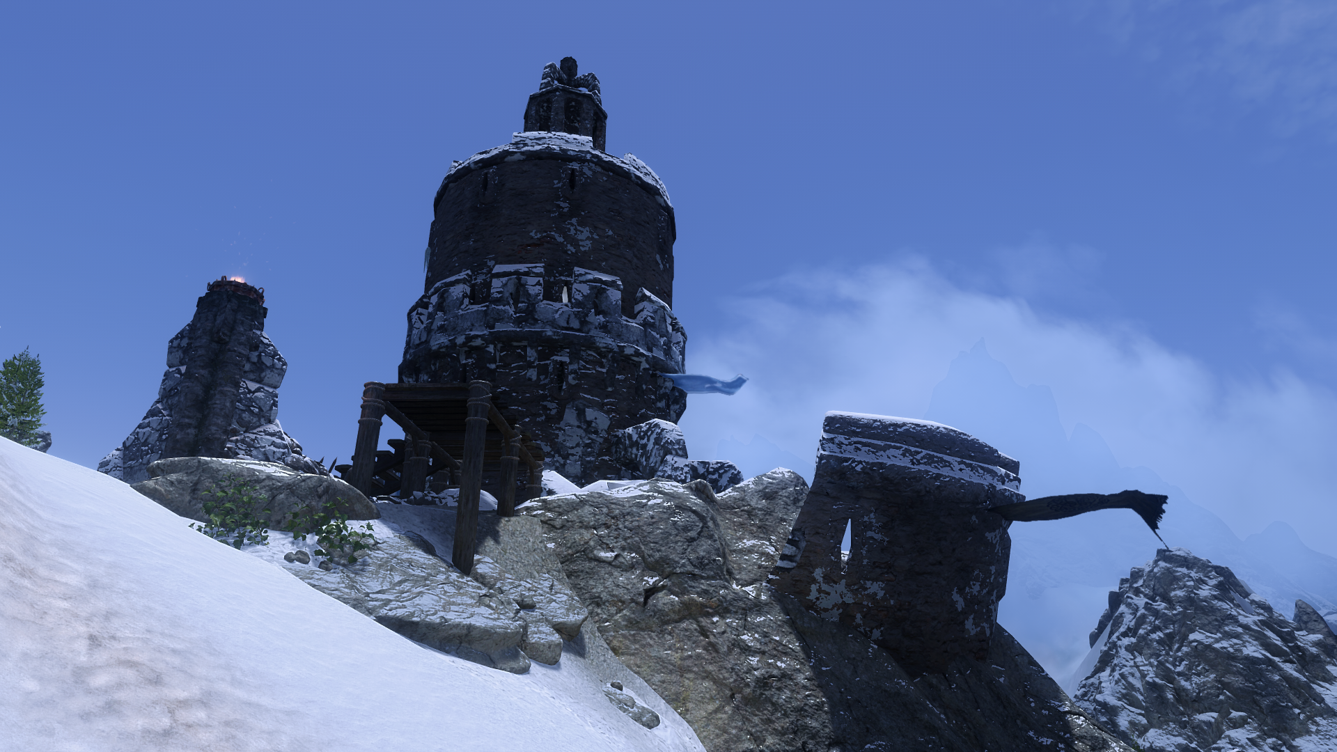 Imperial Towers Overhaul Patch Collection mod for The Elder Scrolls V: Skyrim Special Edition