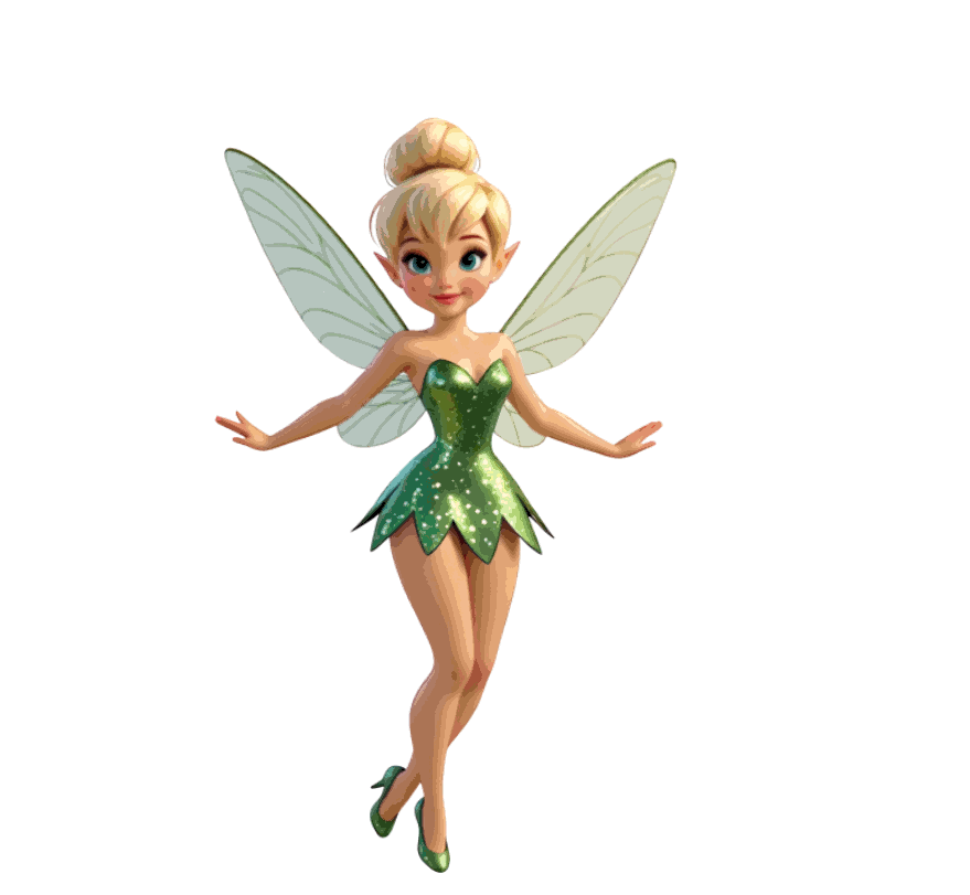 Disney Tinkerbell fairy wall stickers set mod for The Sims 4 