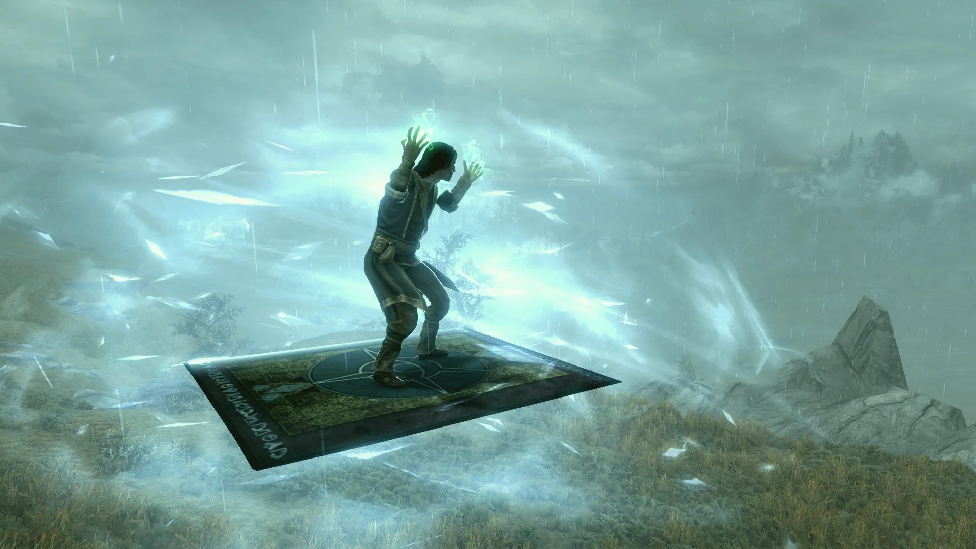 The Miracle of Flight mod for The Elder Scrolls V: Skyrim Special Edition