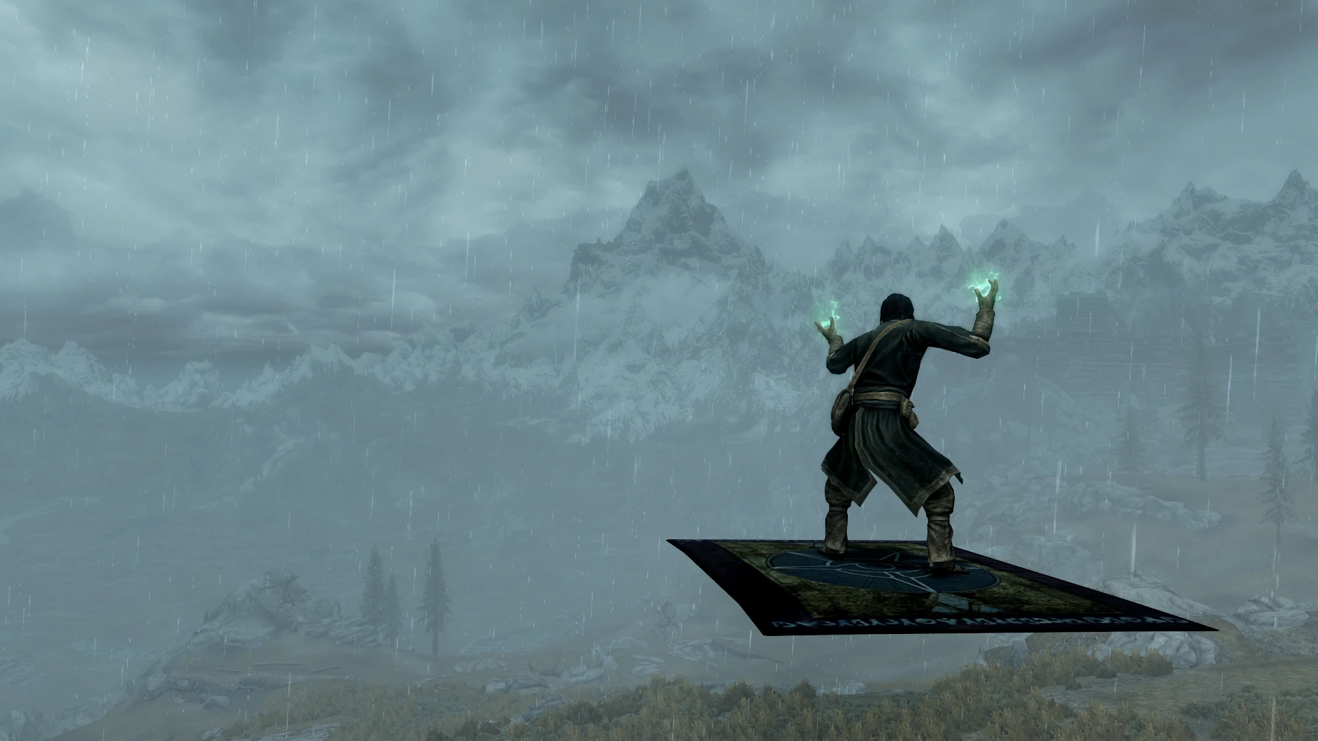The Miracle of Flight mod for The Elder Scrolls V: Skyrim Special Edition