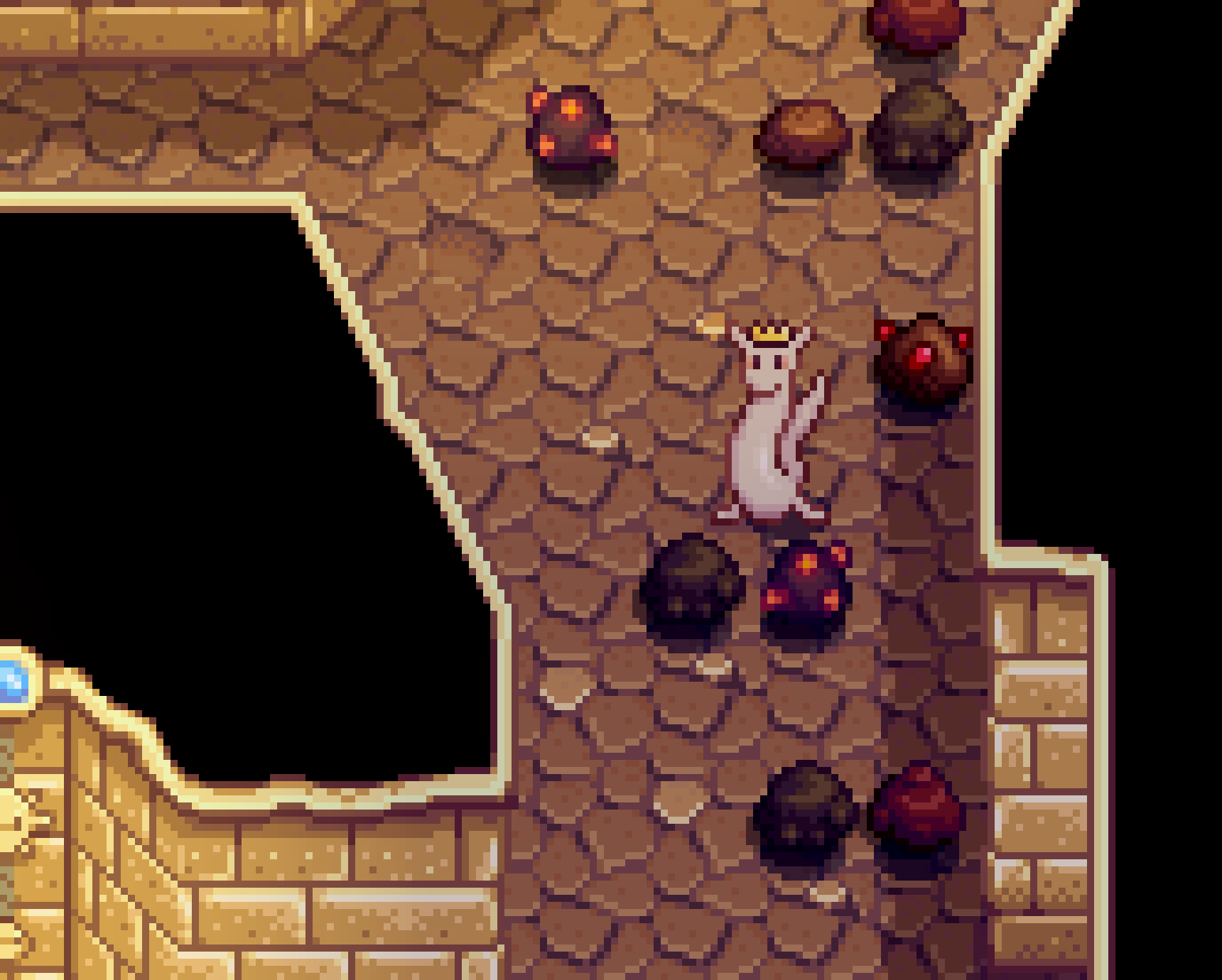 Prince Lindworm (Monster and Farm Animal) mod for Stardew Valley