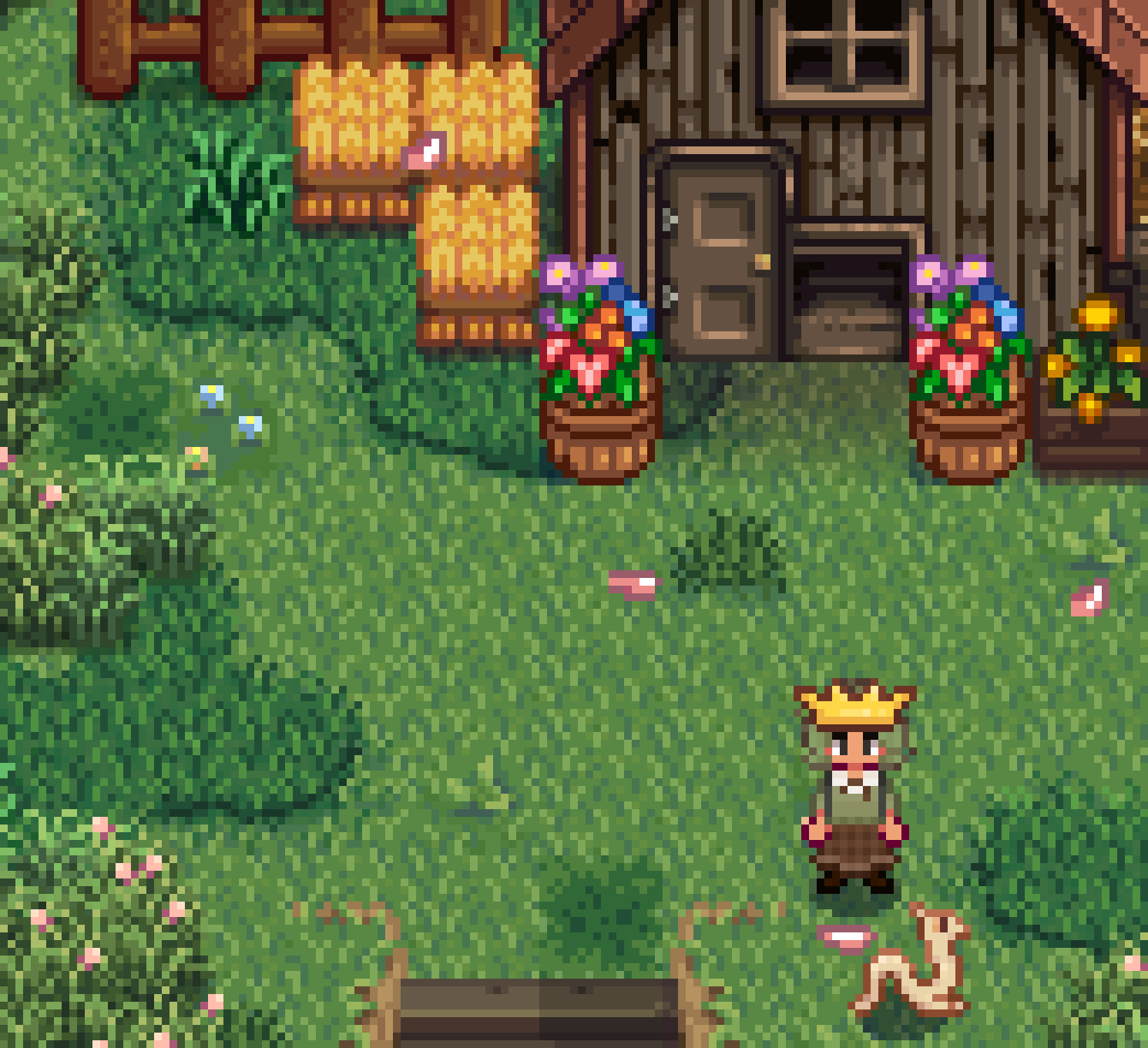 Prince Lindworm (Monster and Farm Animal) mod for Stardew Valley