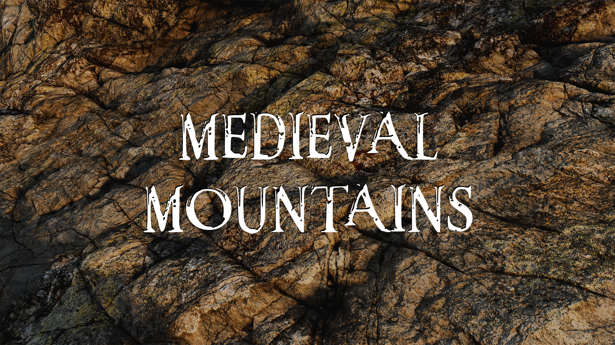 Medieval Mountains - Complex Material - PBR mod for The Elder Scrolls V: Skyrim Special Edition