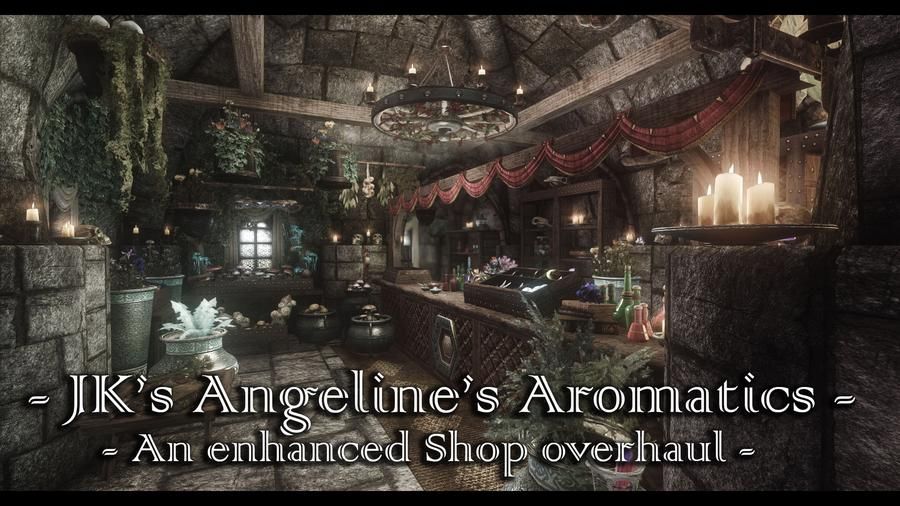JK's Angeline's Aromatics mod for The Elder Scrolls V: Skyrim Special Edition