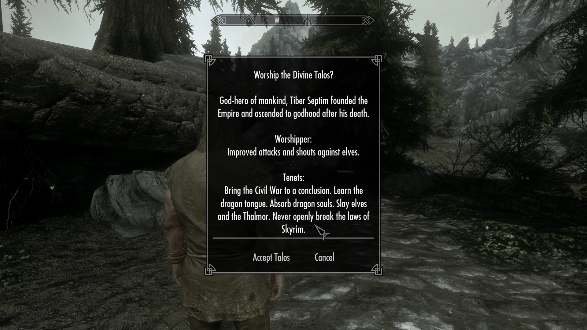 Wintersun - Religion of Skyrim mod for Skyrim