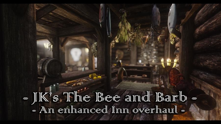 JK's The Bee and Barb mod for The Elder Scrolls V: Skyrim Special Edition