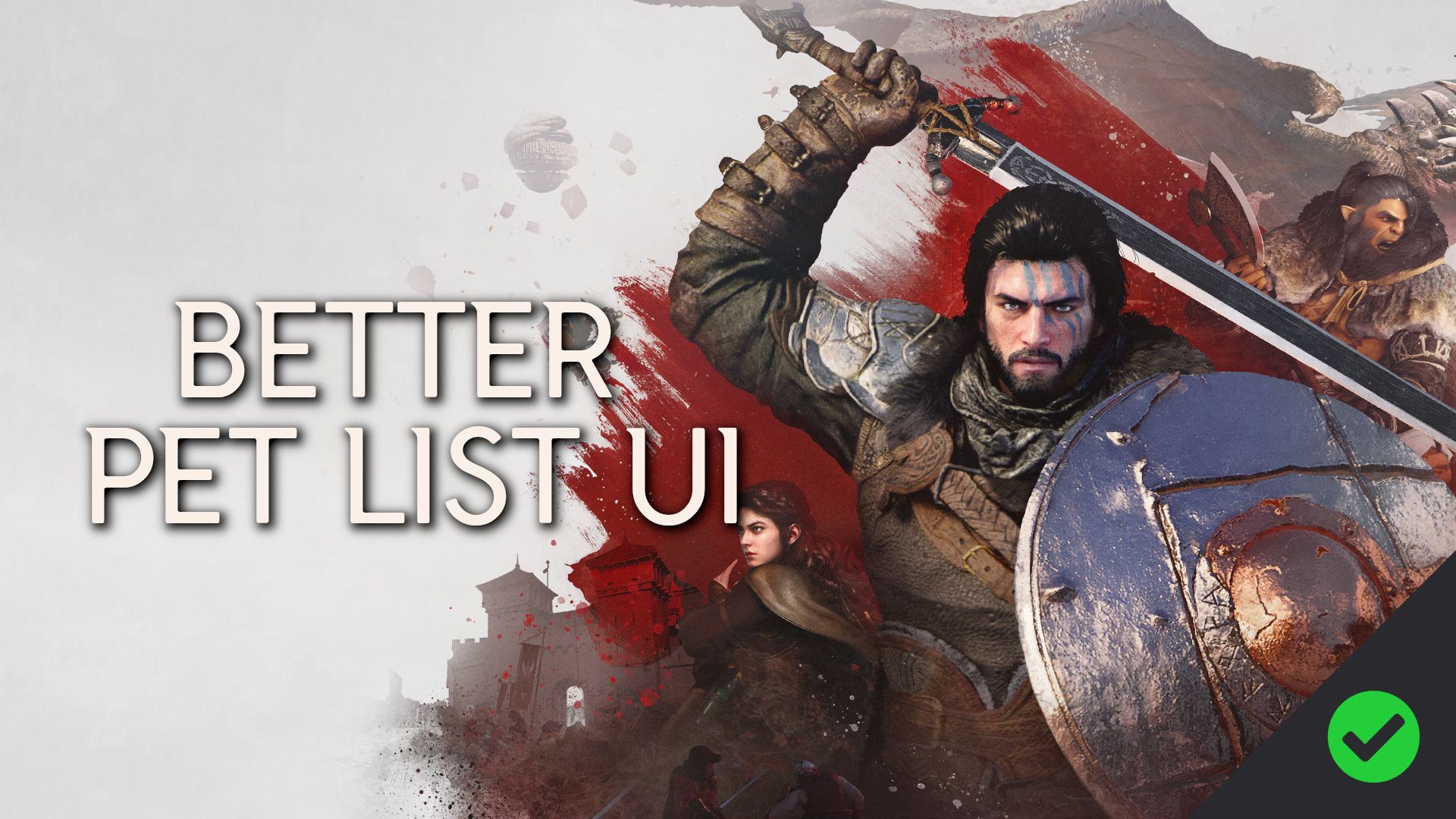 Better Pet List UI mod for Crimson Desert