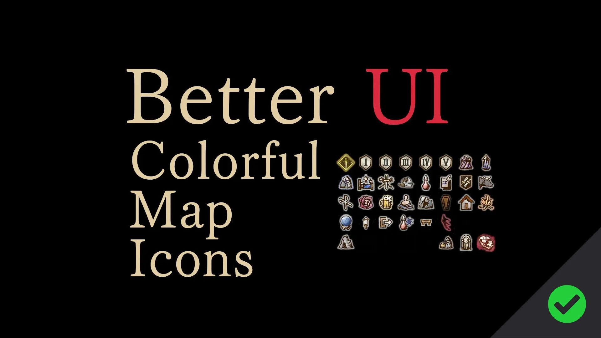 Better UI - Colorful Map Icons mod for Dragon's Dogma 2