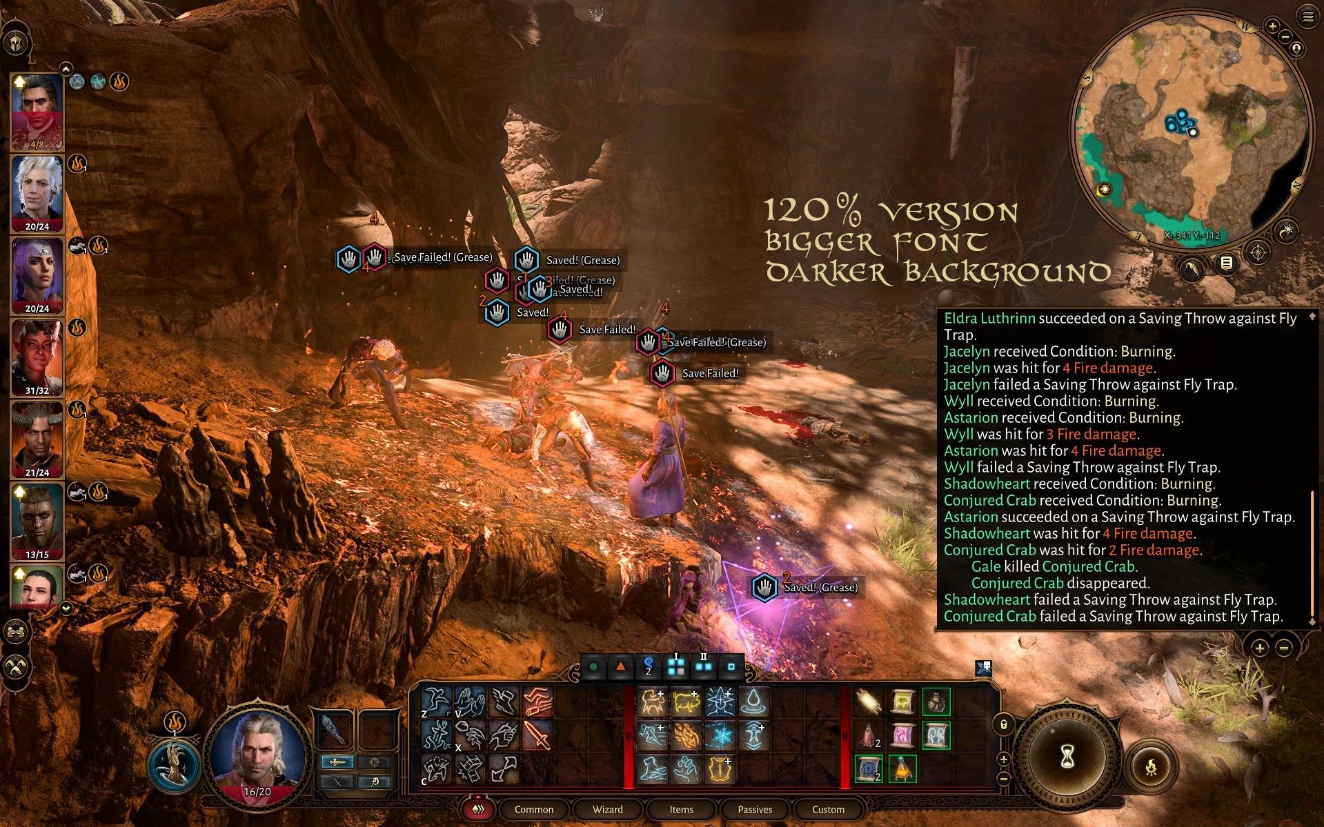 Better Combat Log 2 mod for Baldur's Gate 3