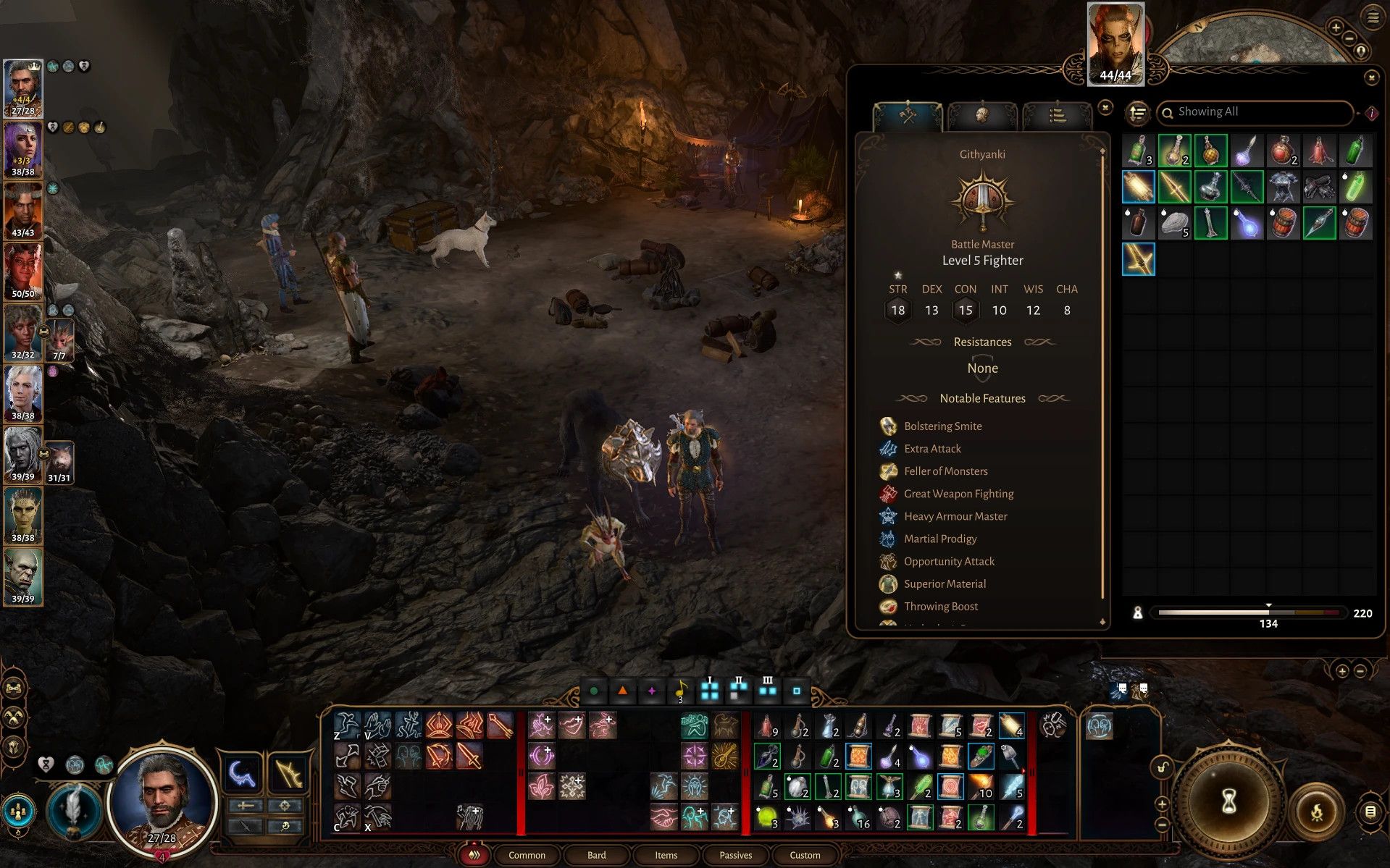Dynamic Sidebar mod for Baldur's Gate 3