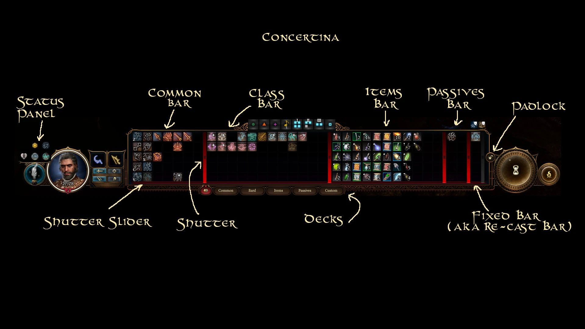 Better Hotbar 2 mod for Baldur's Gate 3