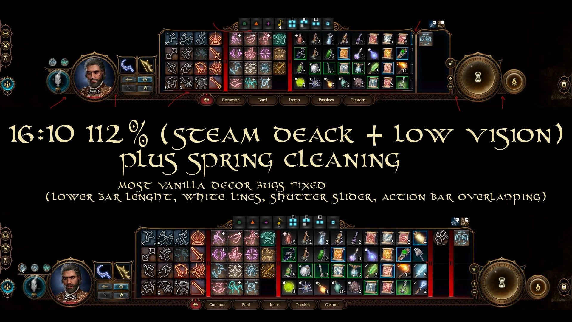 Better Hotbar 2 mod for Baldur's Gate 3