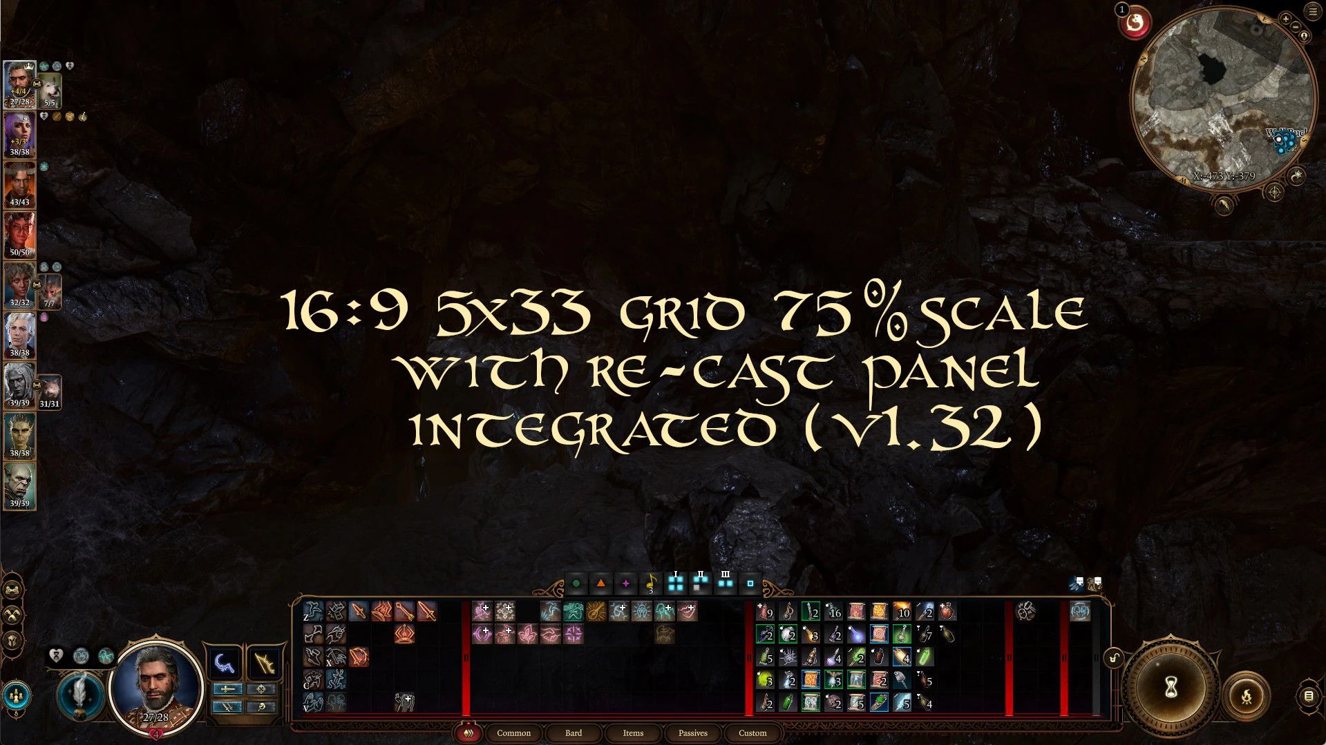 Better Hotbar 2 mod for Baldur's Gate 3