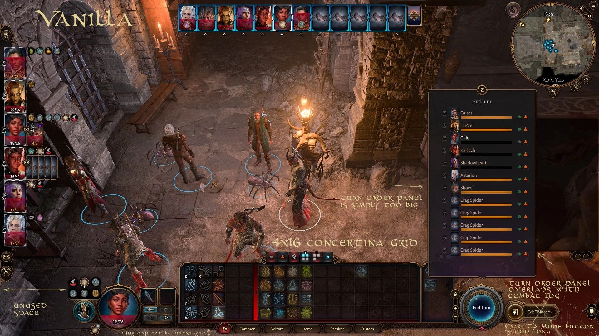 Better Hotbar 2 mod for Baldur's Gate 3