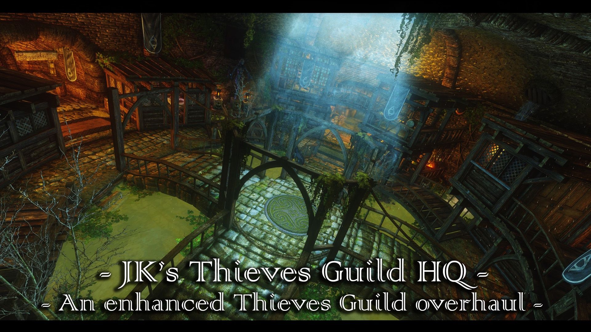 JK's Thieves Guild HQ mod for The Elder Scrolls V: Skyrim Special Edition