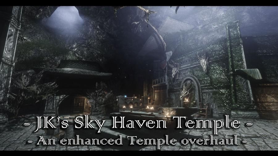 JK's Sky Haven Temple mod for The Elder Scrolls V: Skyrim Special Edition