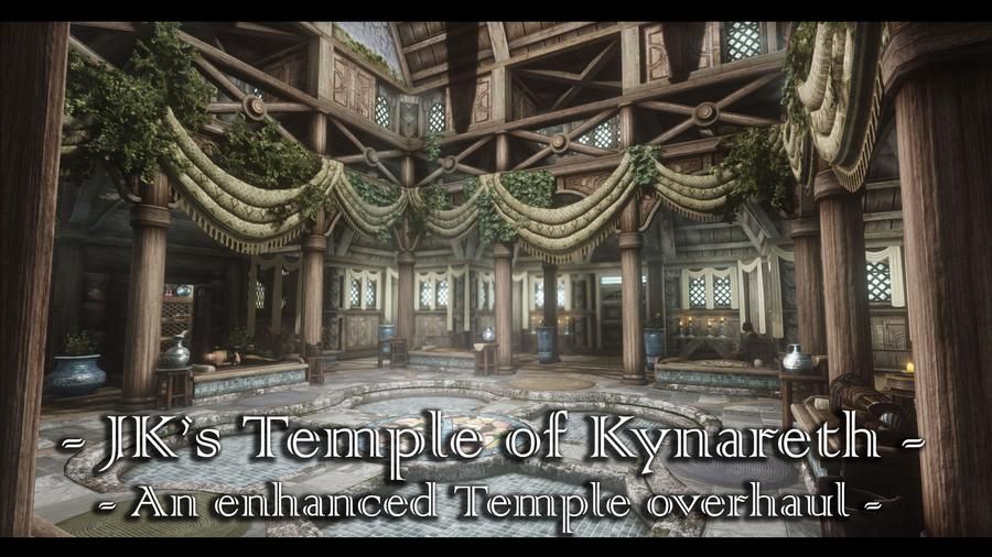 JK's Temple of Kynareth mod for The Elder Scrolls V: Skyrim Special Edition