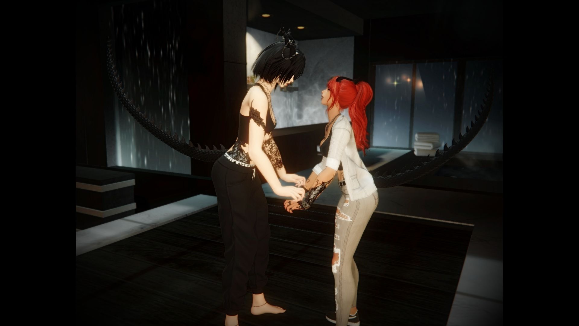 Miqo F /insist for Au Ra F mod for Final Fantasy 14
