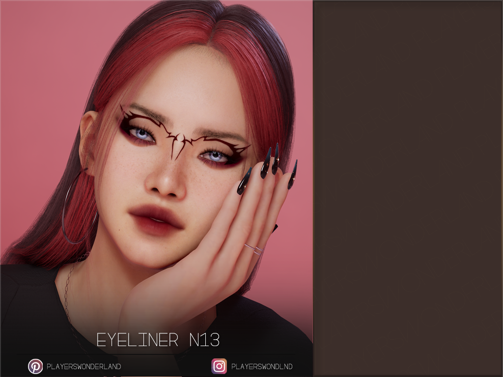Eyeliner N13 mod for InZOI