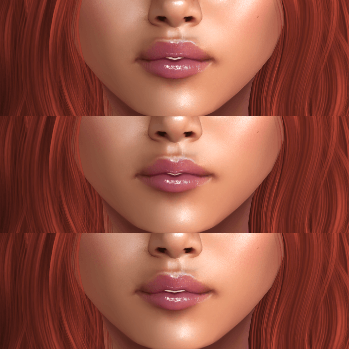 Mouth Presets Pack N5 mod for The Sims 4 