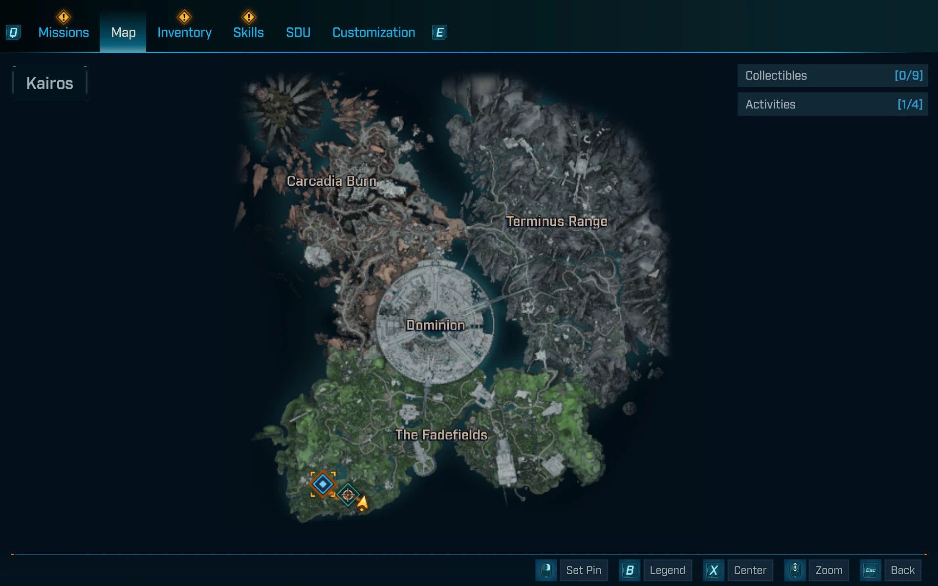 No Fog of War mod for Borderlands 4