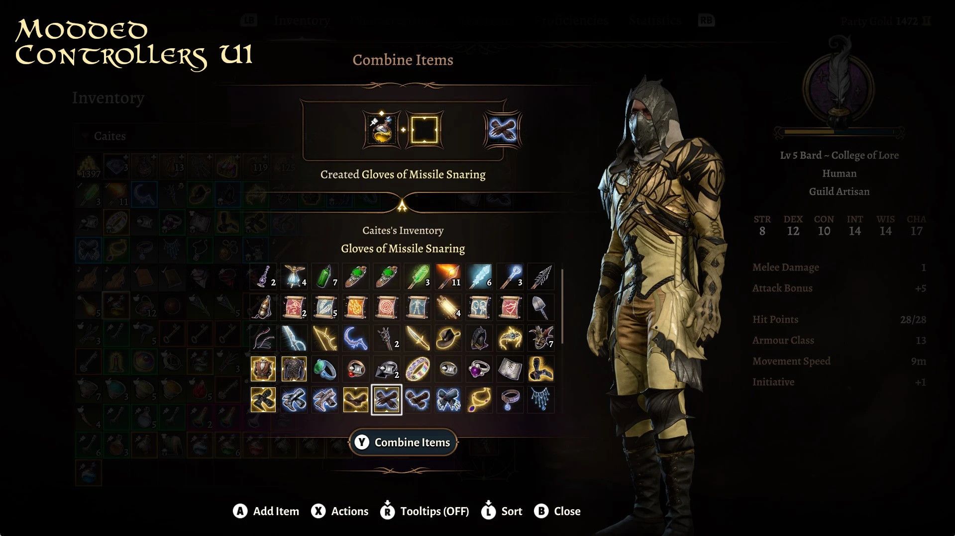 Better Dyeing mod for Baldur's Gate 3