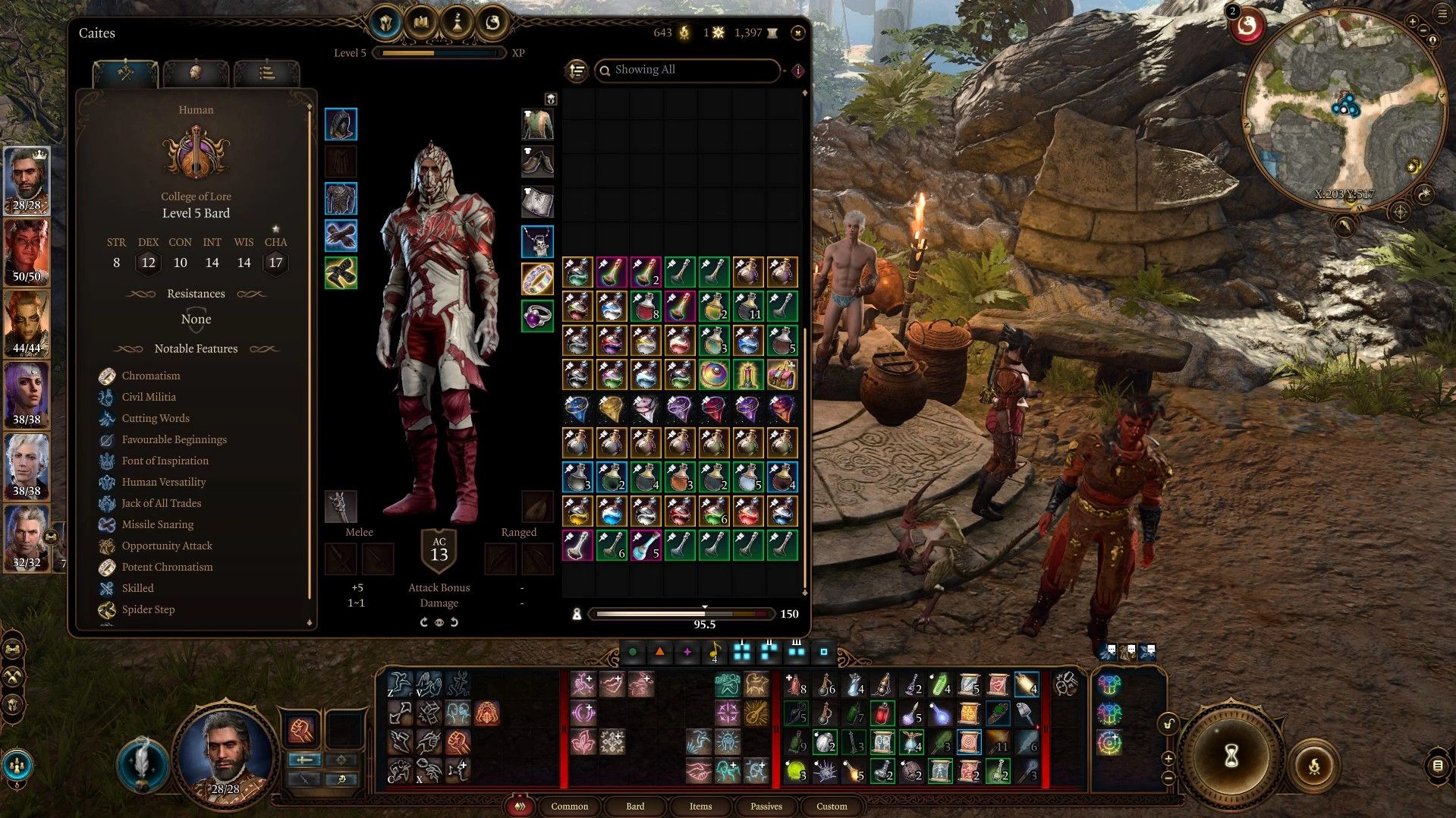 Better Dyeing mod for Baldur's Gate 3