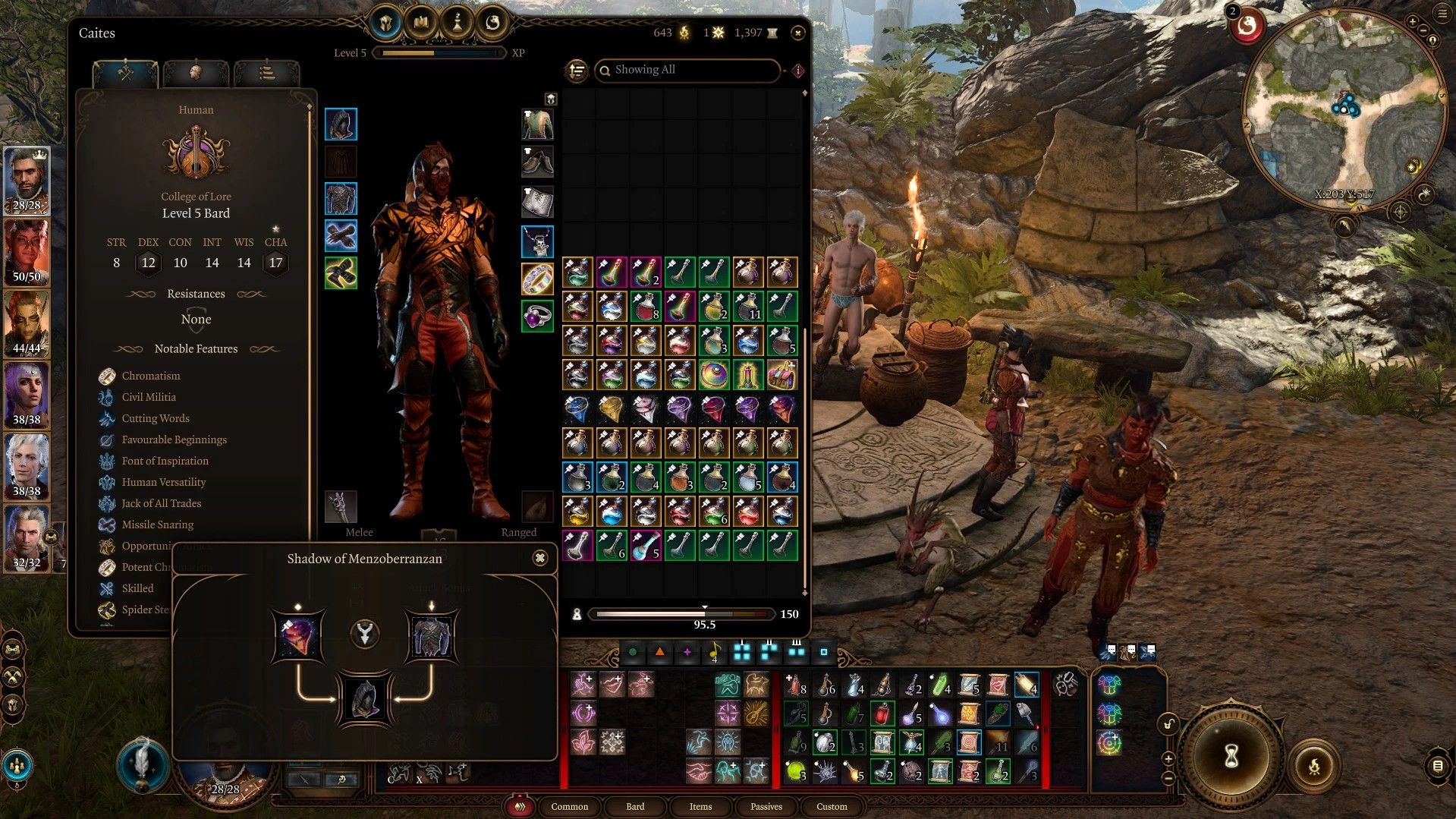 Better Dyeing mod for Baldur's Gate 3