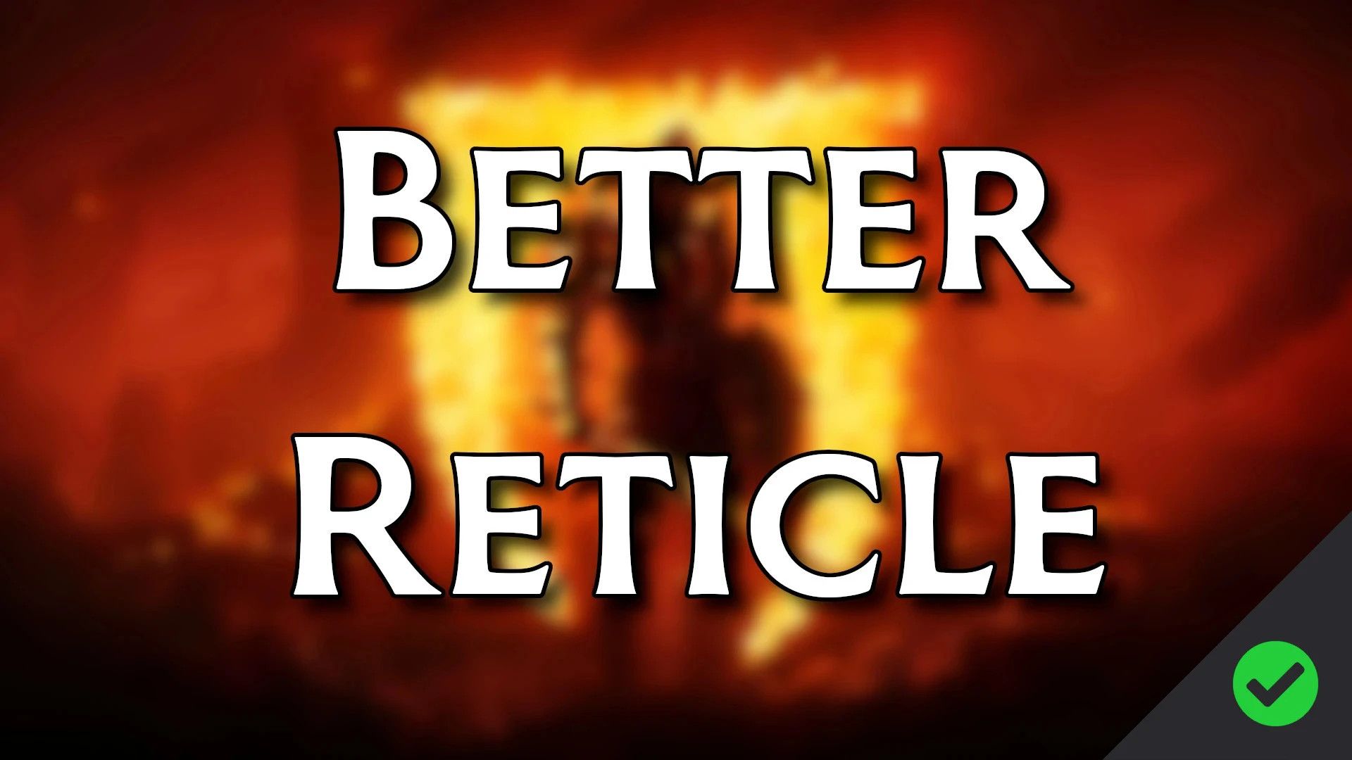 Better Reticle mod for The Elder Scrolls IV: Oblivion Remastered