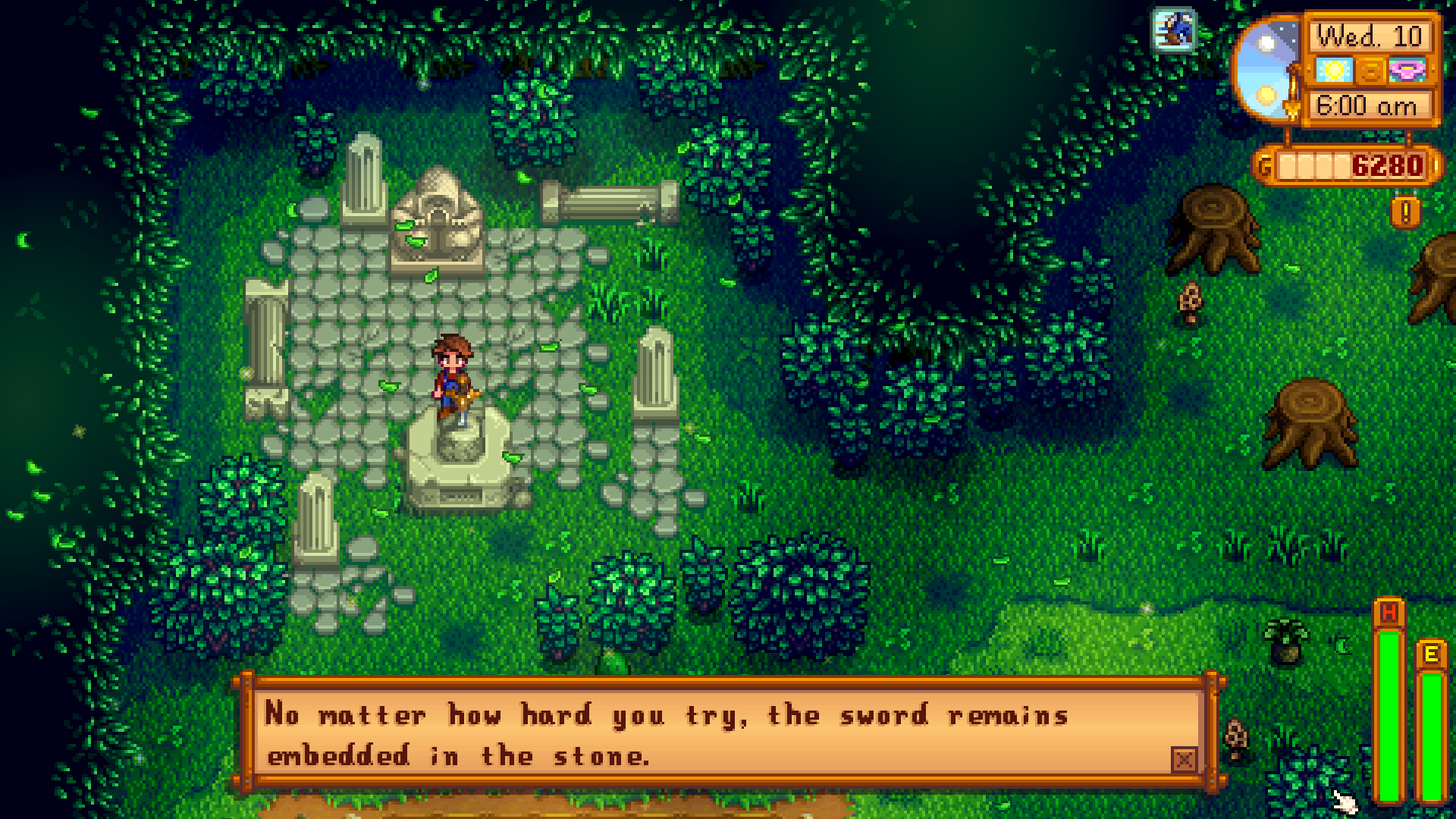 Excalibur - The Sword of Legend mod for Stardew Valley