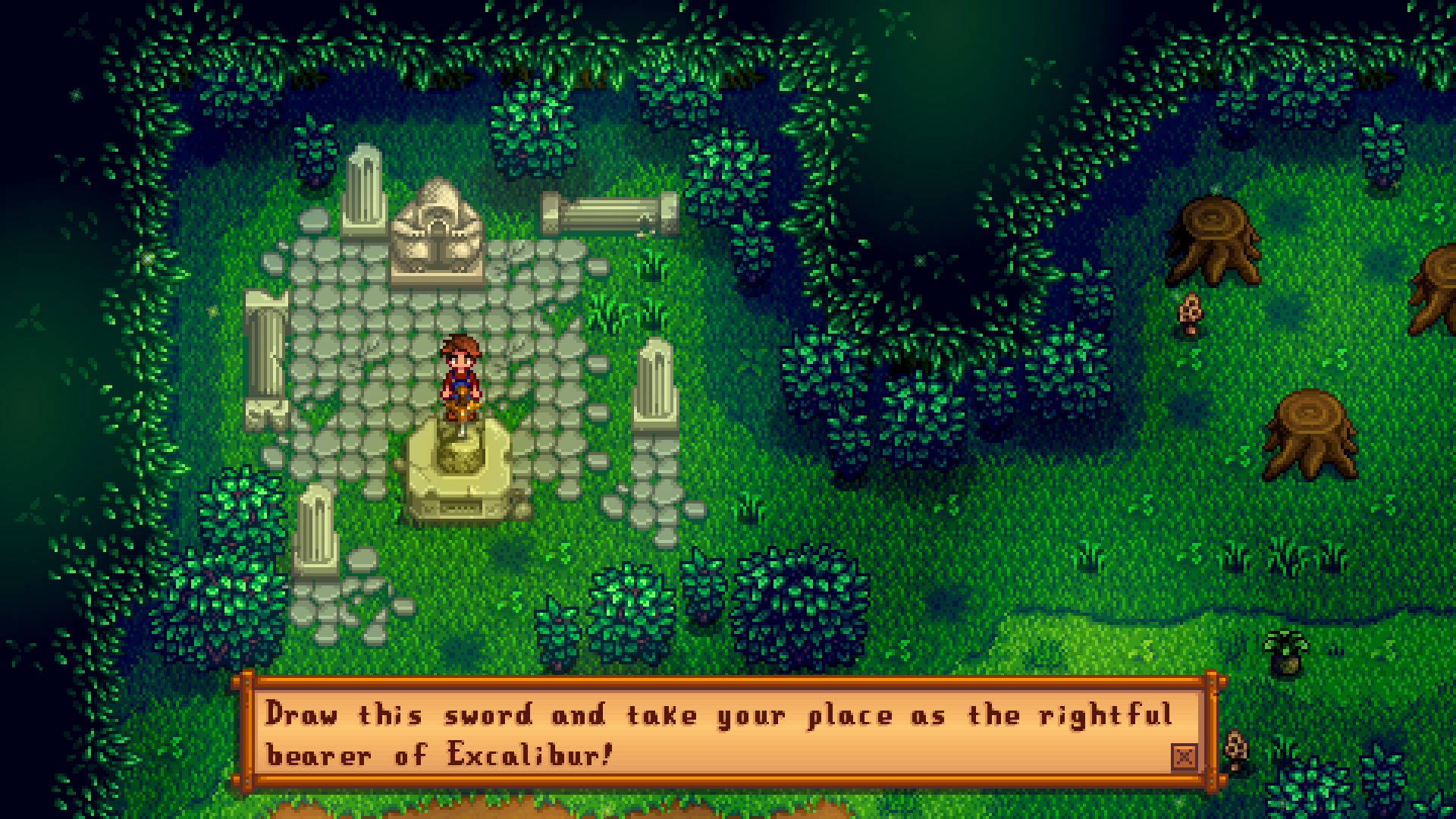 Excalibur - The Sword of Legend mod for Stardew Valley